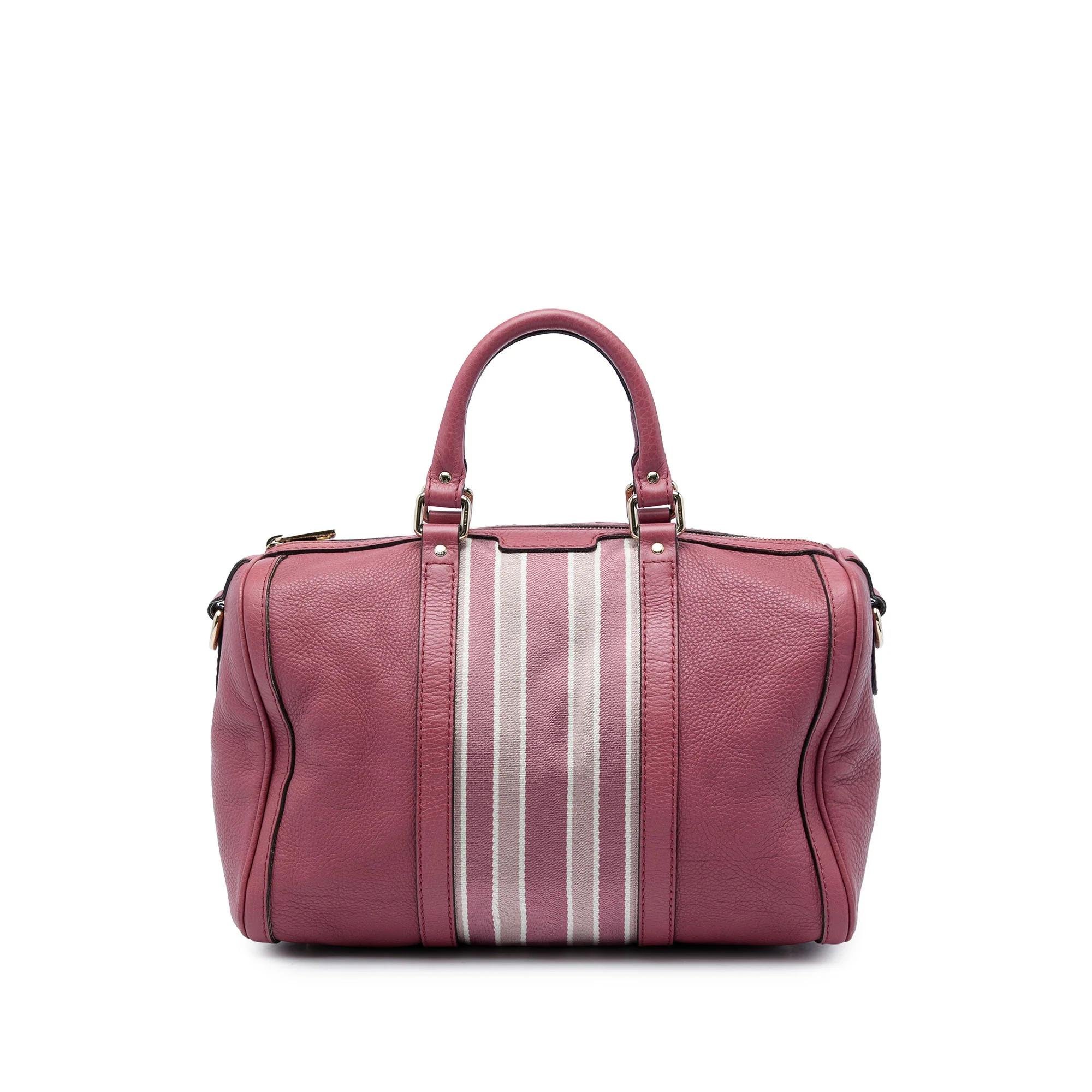 Boston pony-style calfskin handbag