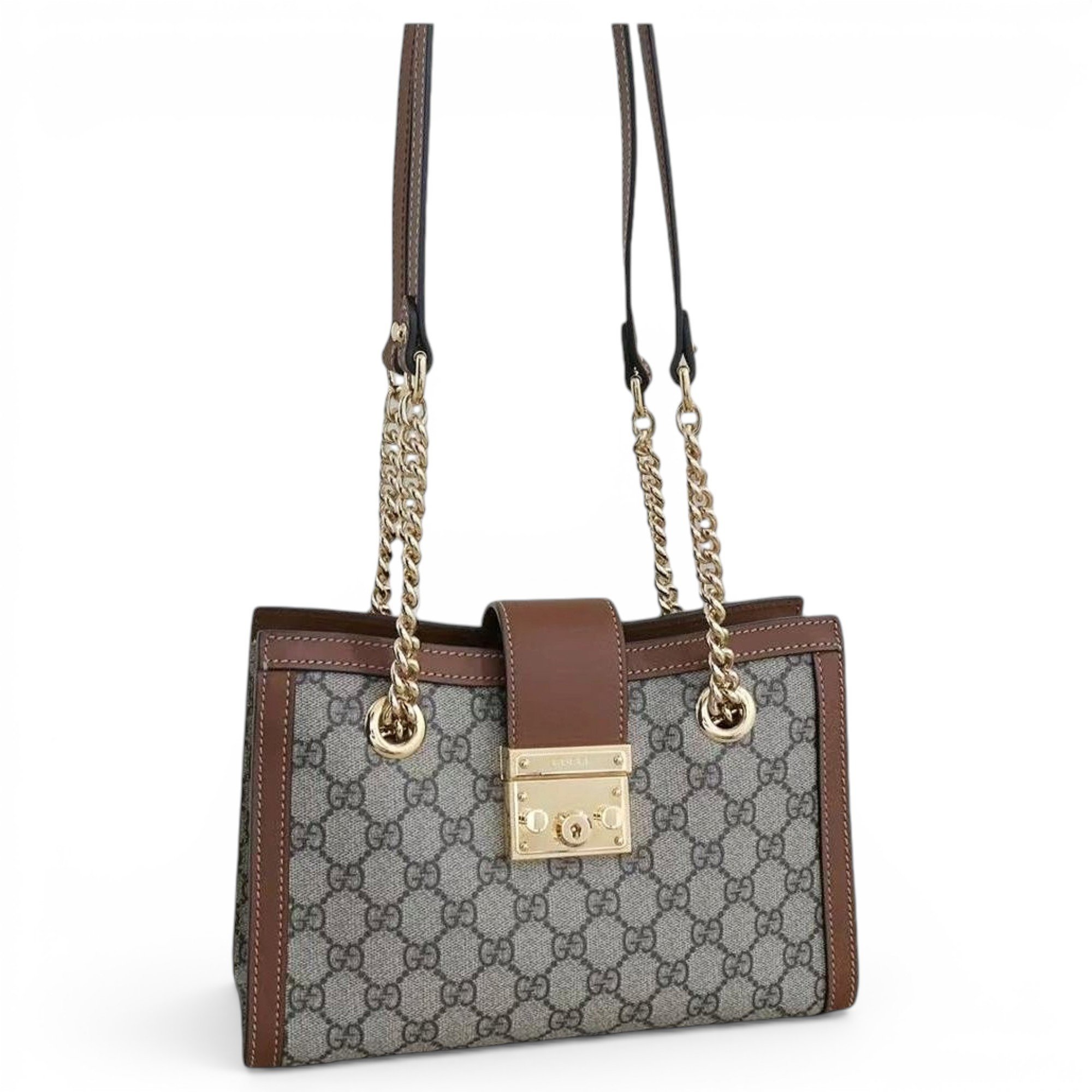 Padlock cloth handbag