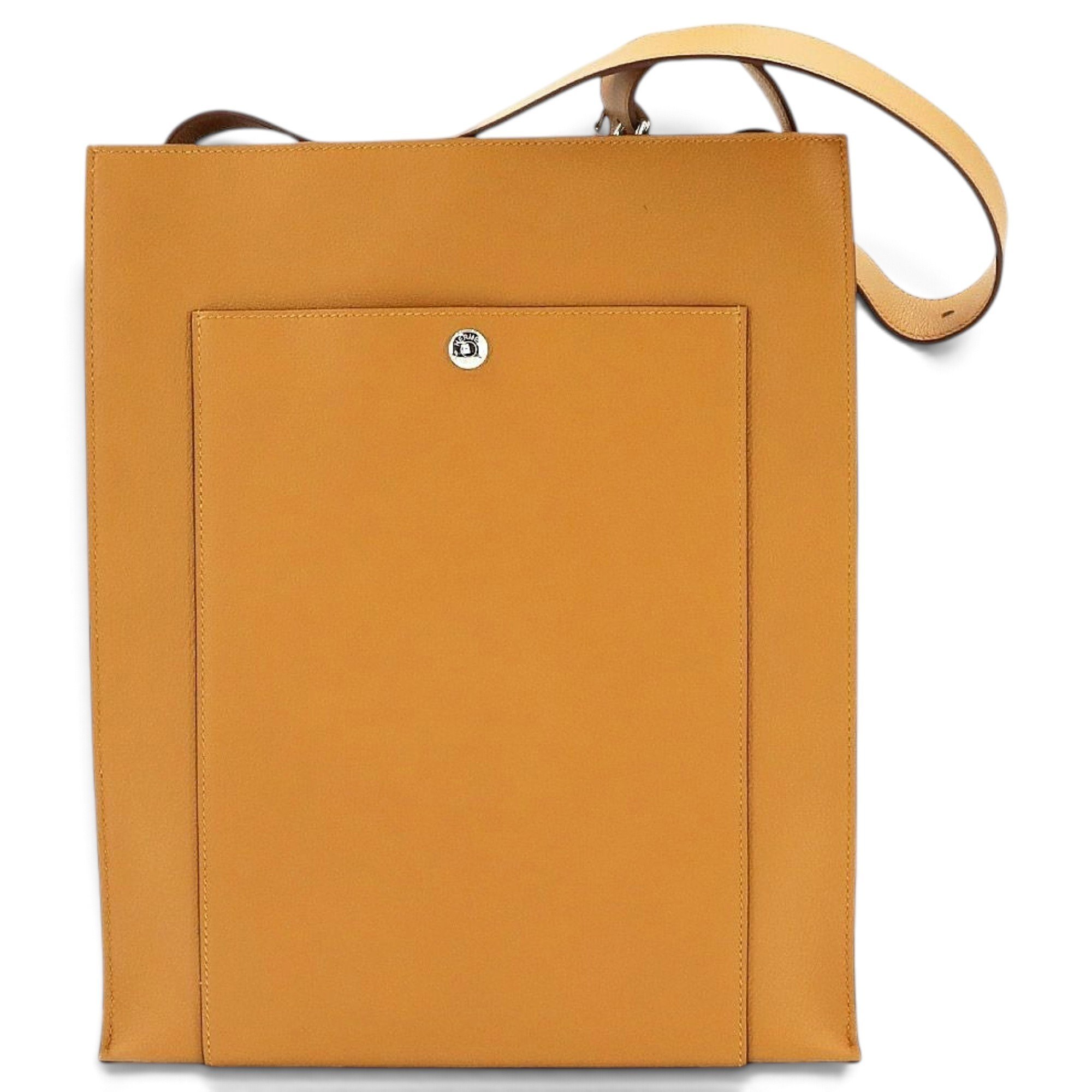 Leather tote