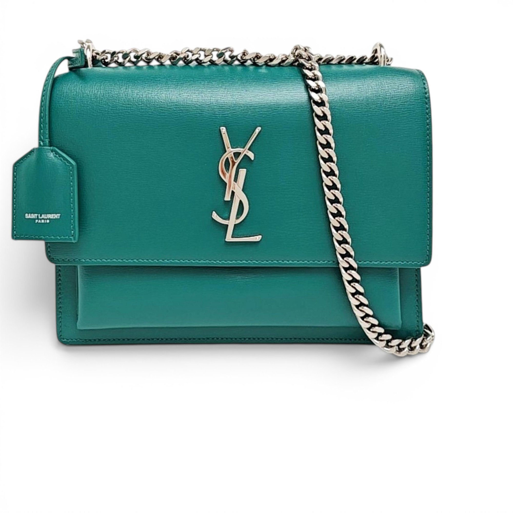 Sunset leather handbag