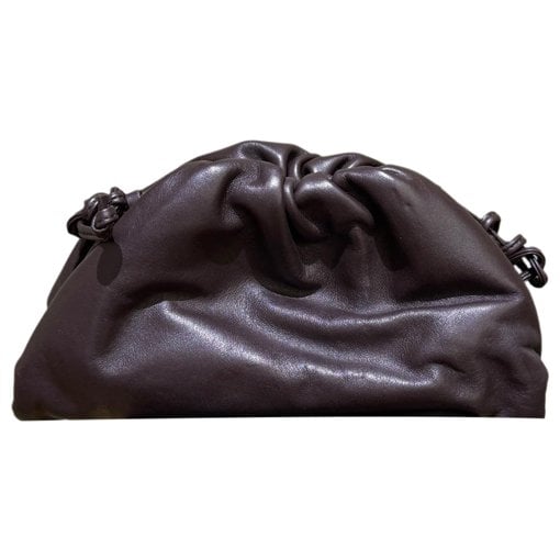 Pouch leather crossbody bag