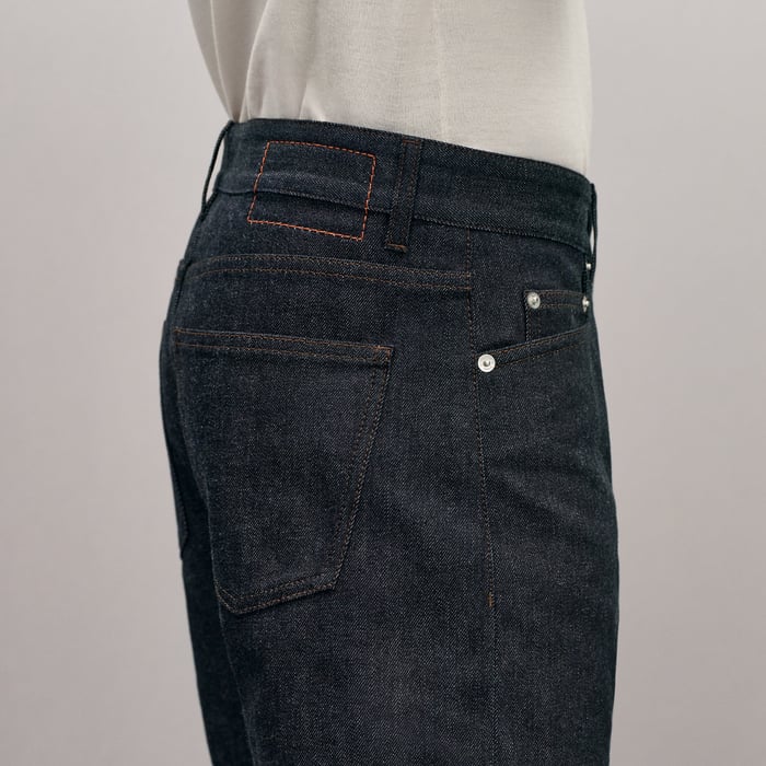 Indigo Straight Cut Jeans