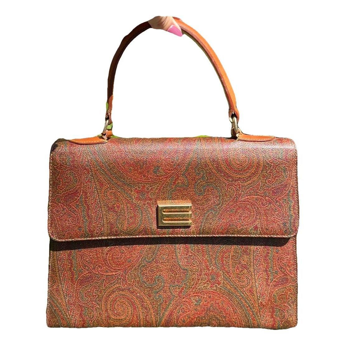 Leather handbag