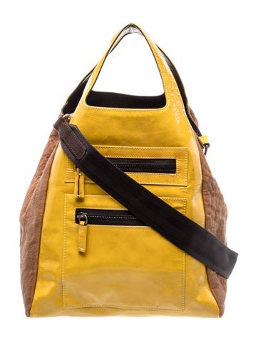 Leather Top Handle Bag
