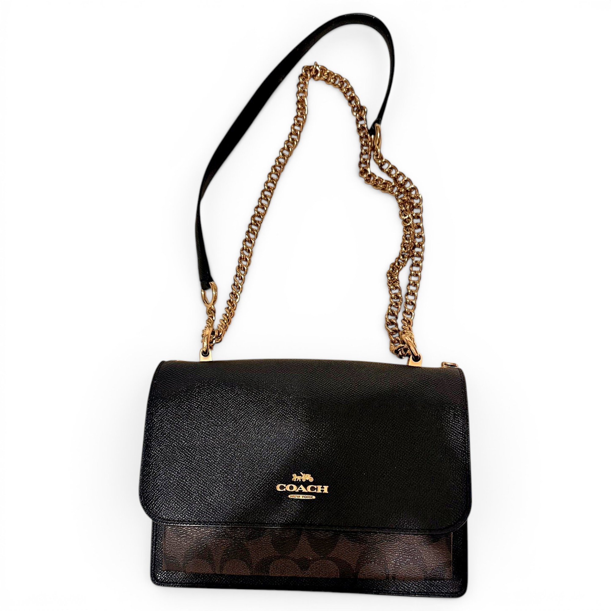 Leather crossbody bag