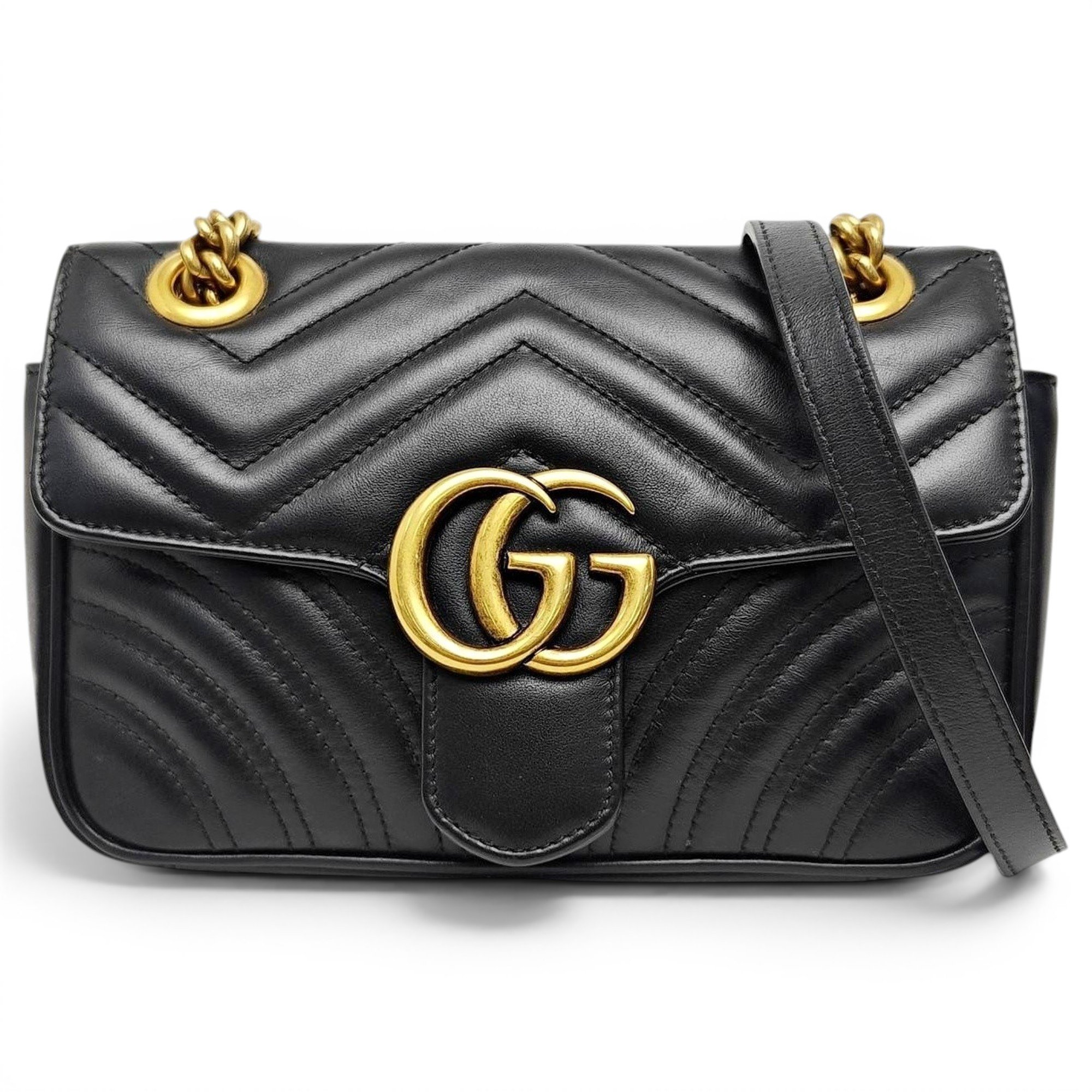 GG Marmont leather handbag