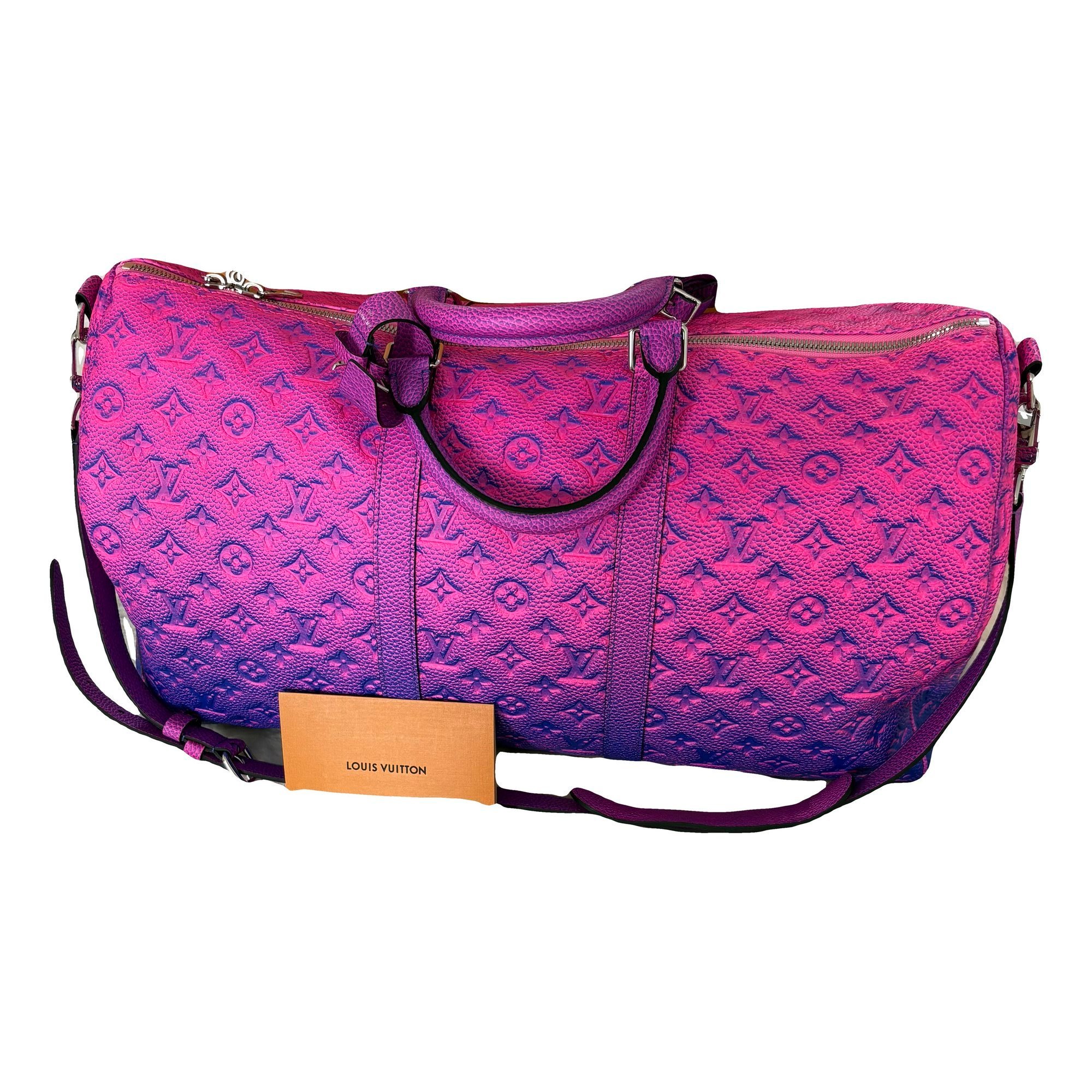 Leather tote