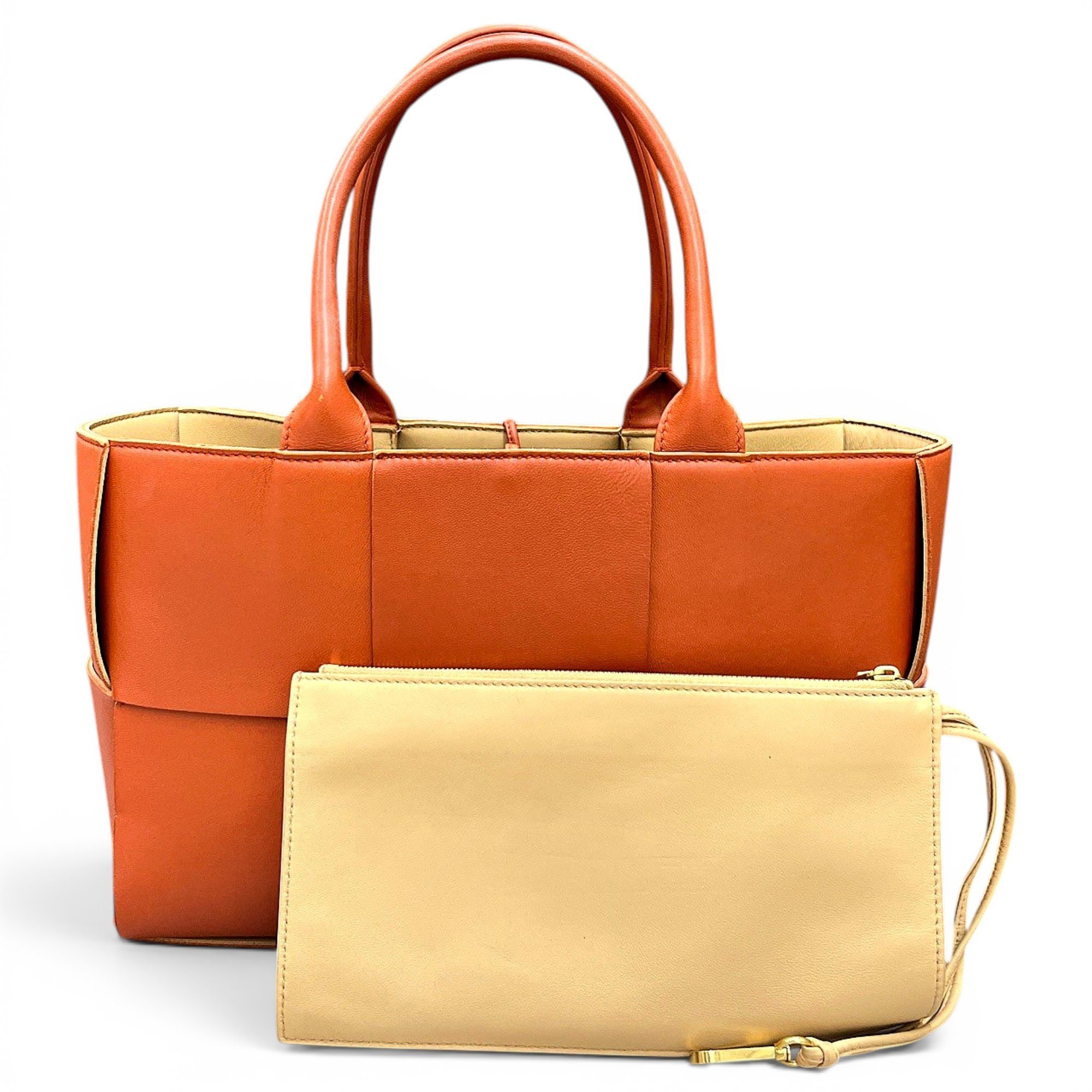 Arco leather handbag