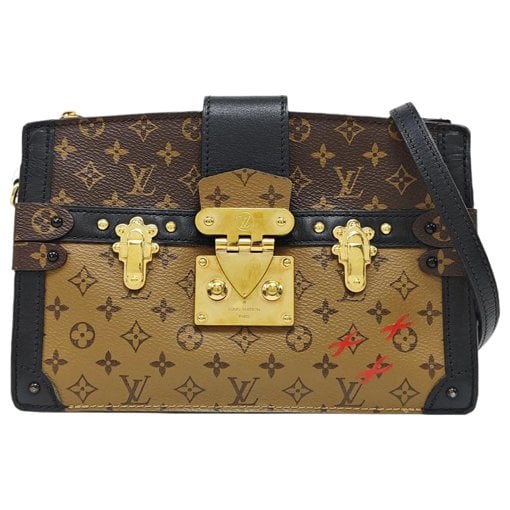City Trunk leather crossbody bag