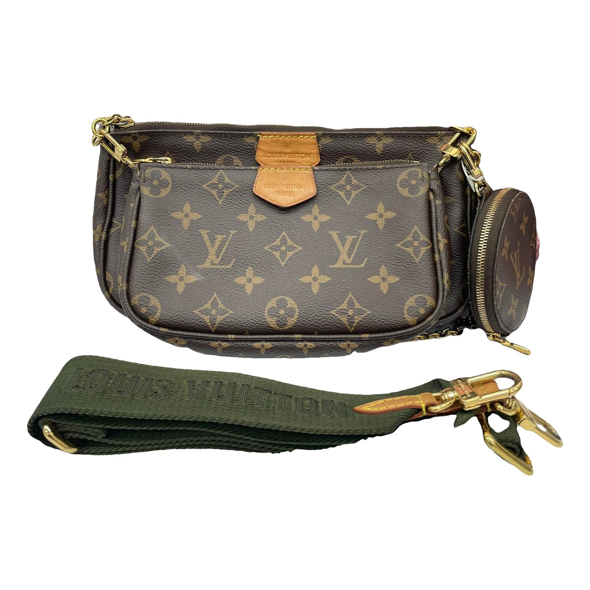 Multi Pochette Accessoires leather handbag
