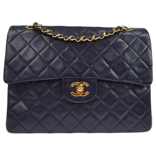 Trendy CC Flap leather handbag