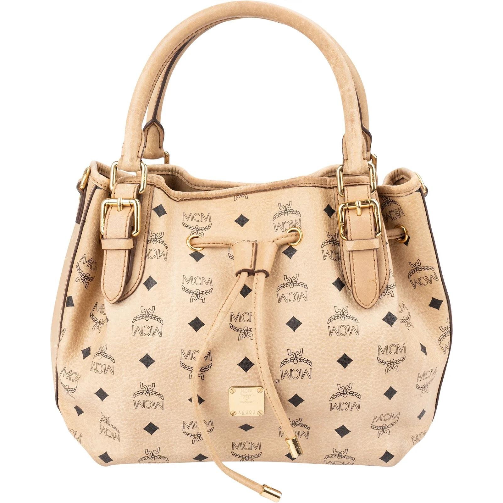 Heritage Drawstring leather handbag