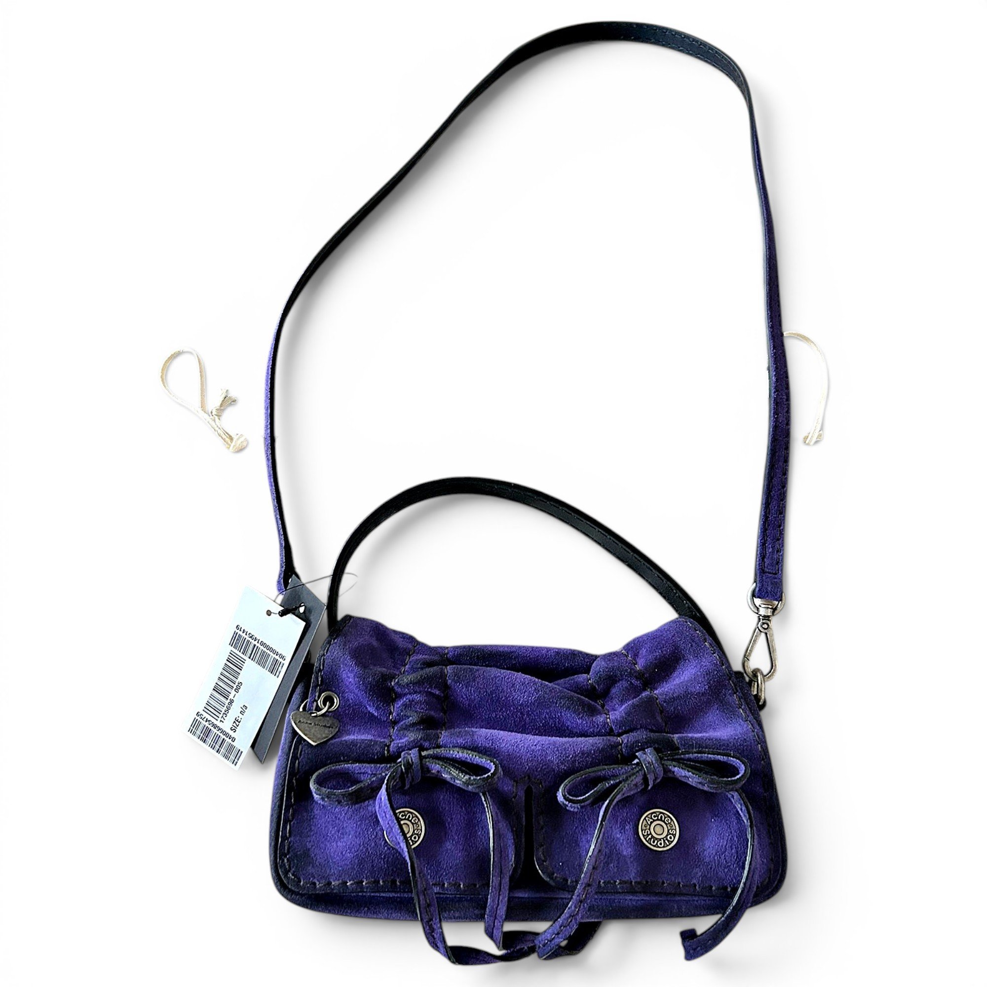 Multipocket leather handbag