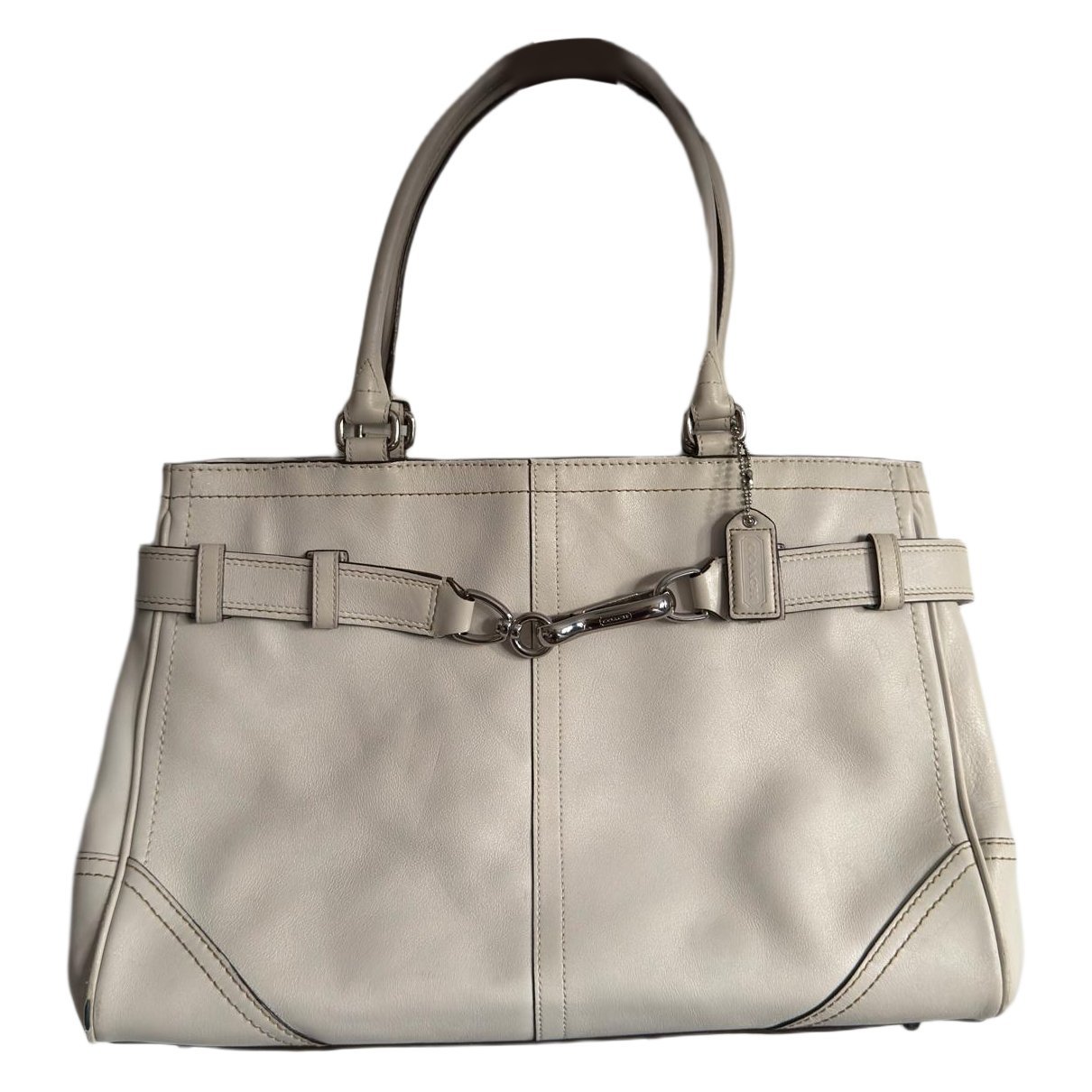 Leather satchel