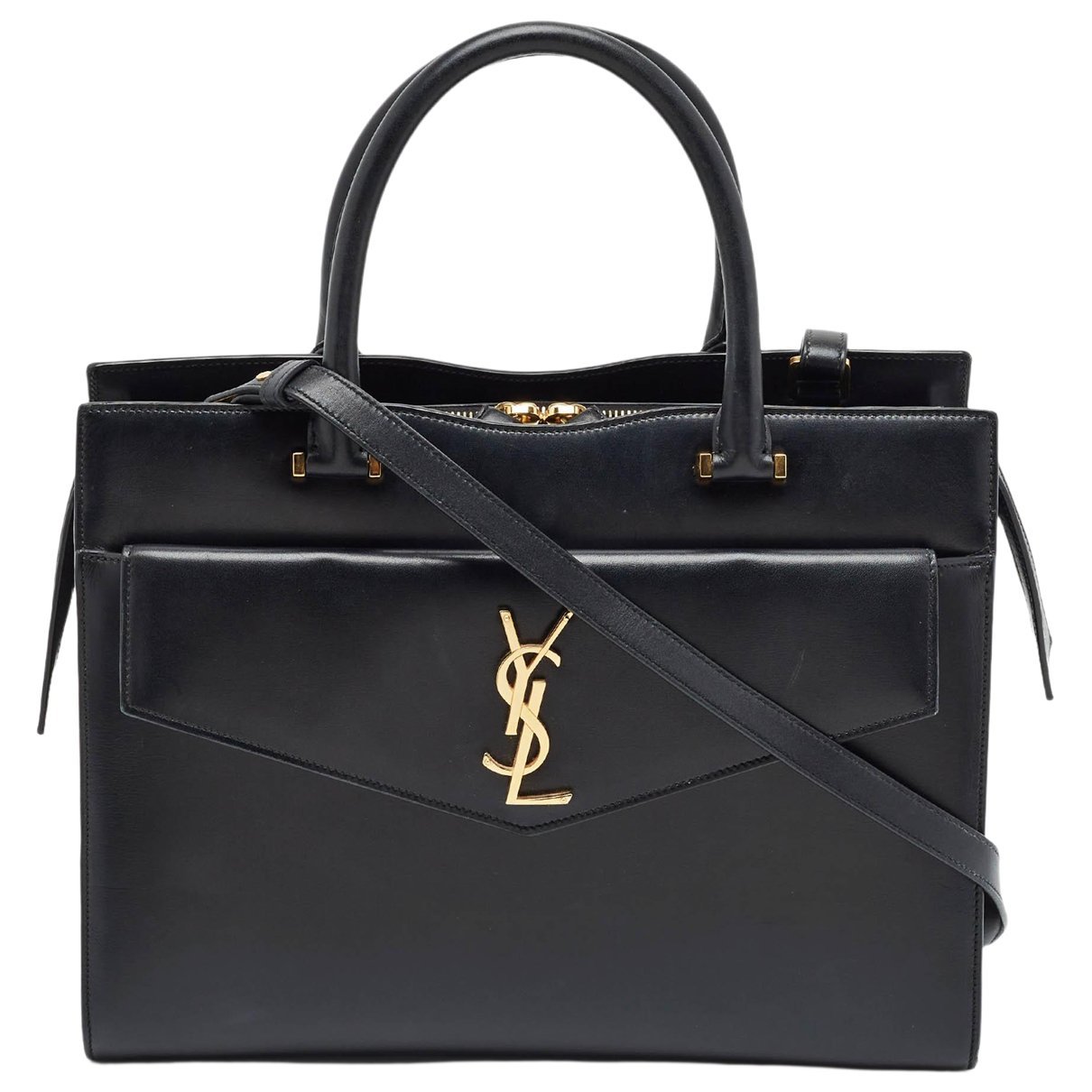 Uptown leather tote
