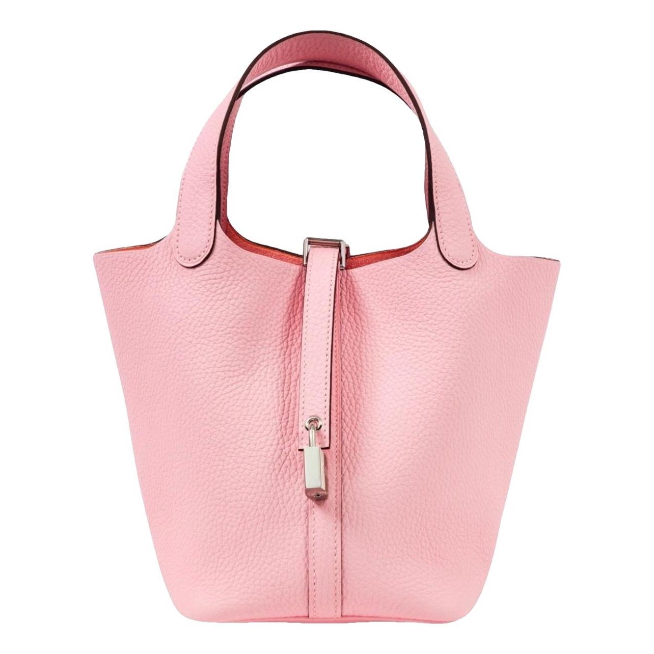 Hermes Picotin 18 Handbag Rose Sakura 2025
