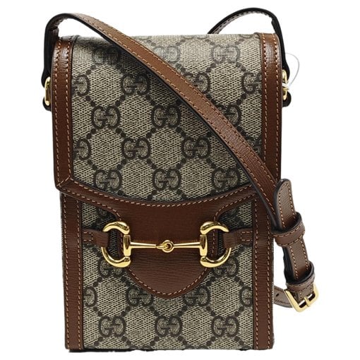 Handle Horsebit 1955 leather mini bag