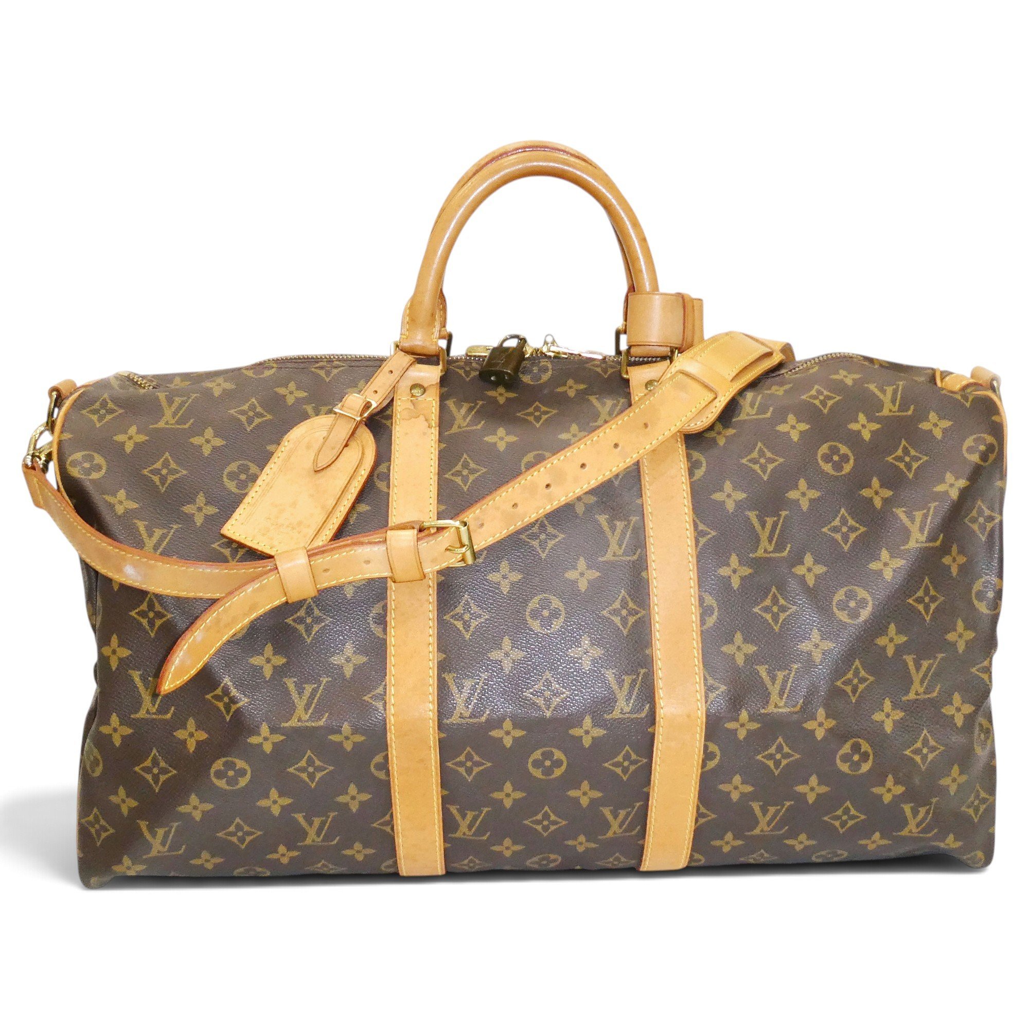 Keepall leather 48h bag