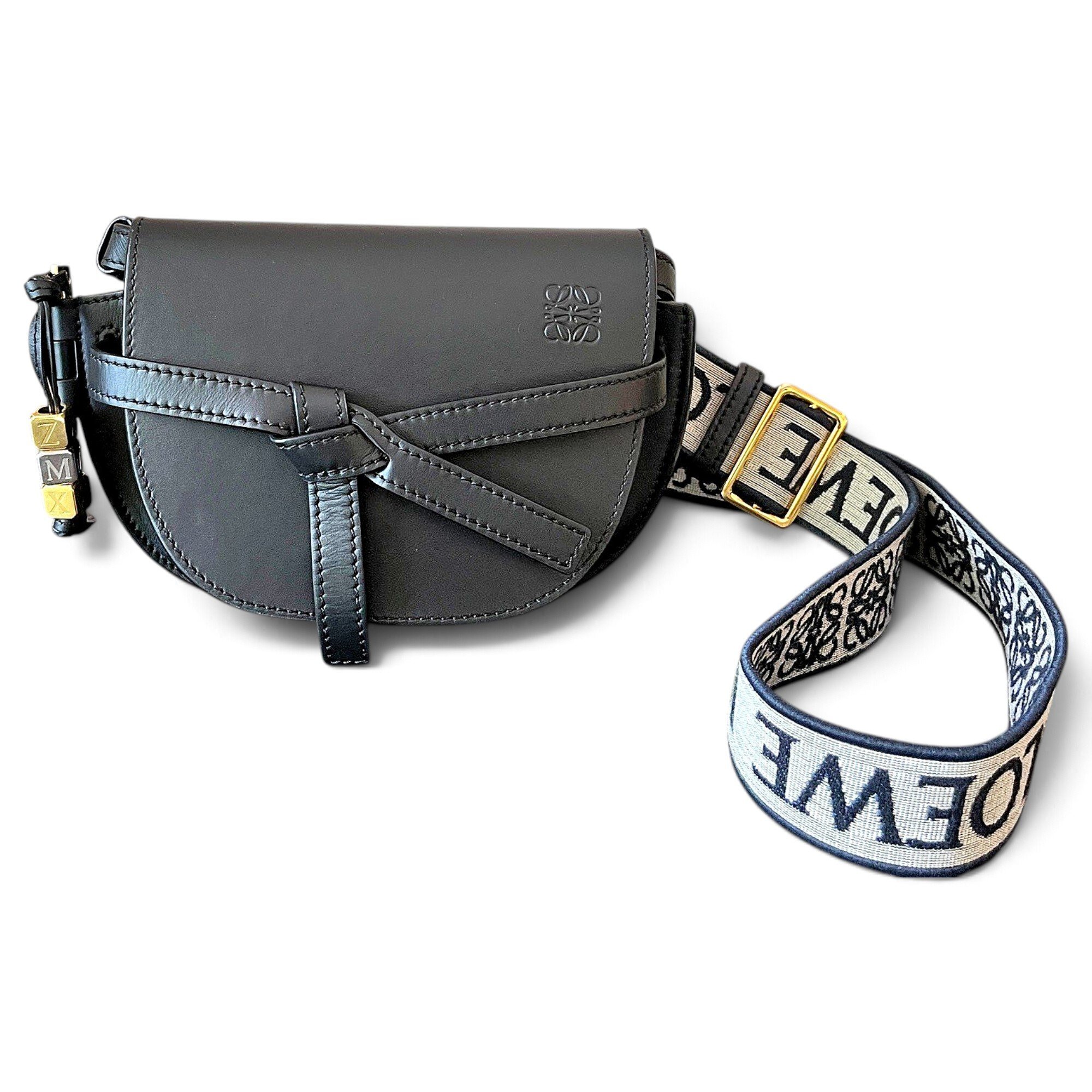 Gate leather handbag