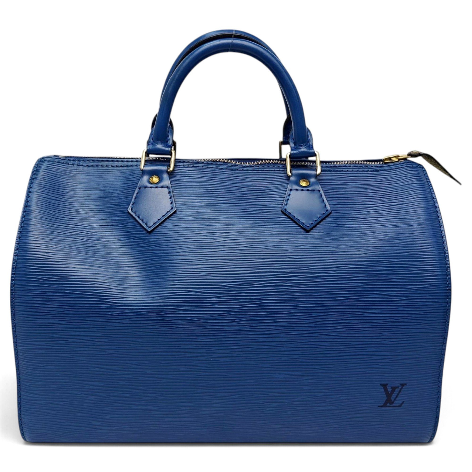 Speedy leather handbag