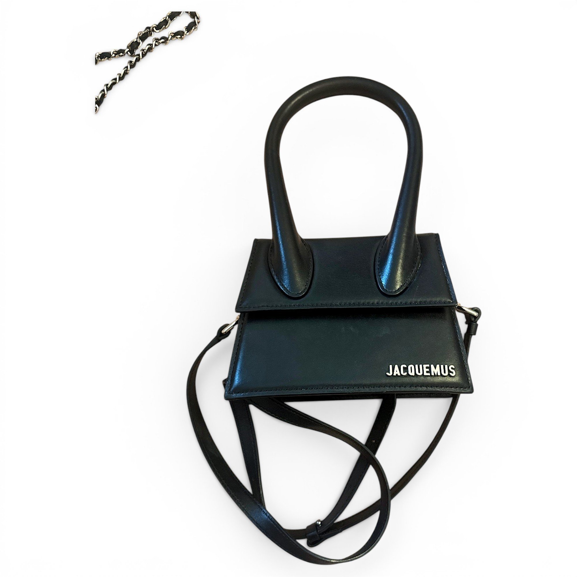 Le Chiquito Moyen leather handbag