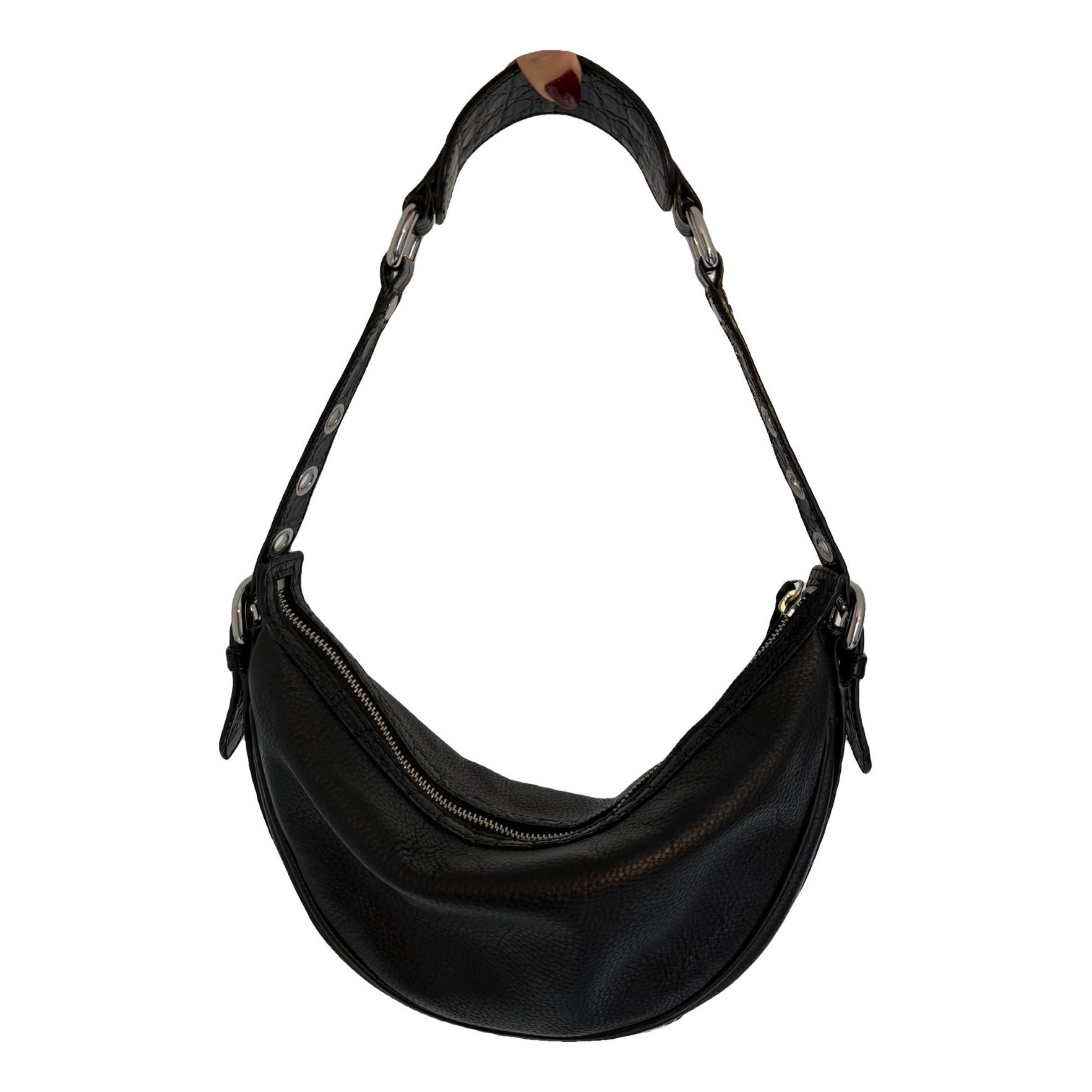 Leather handbag
