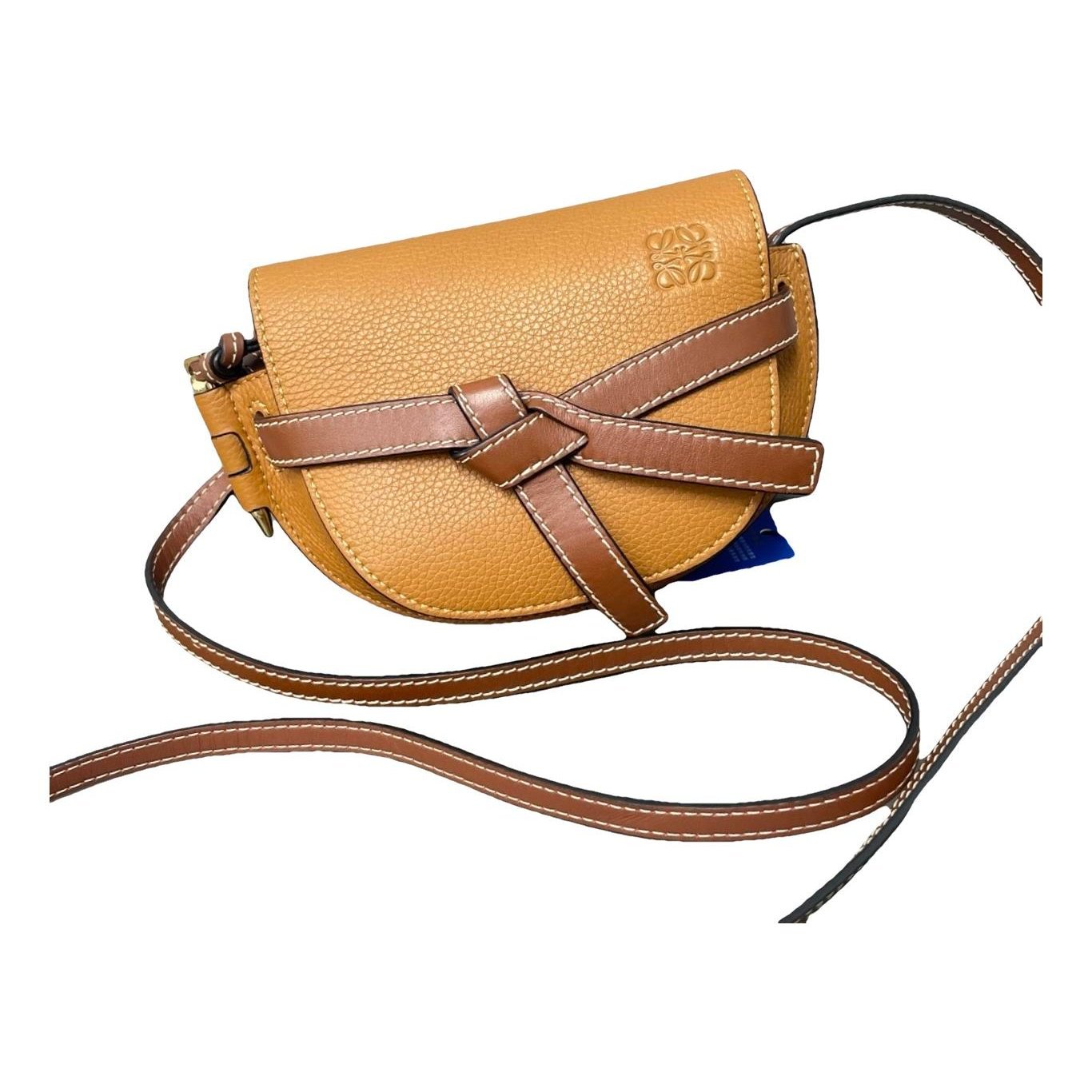 Gate leather handbag