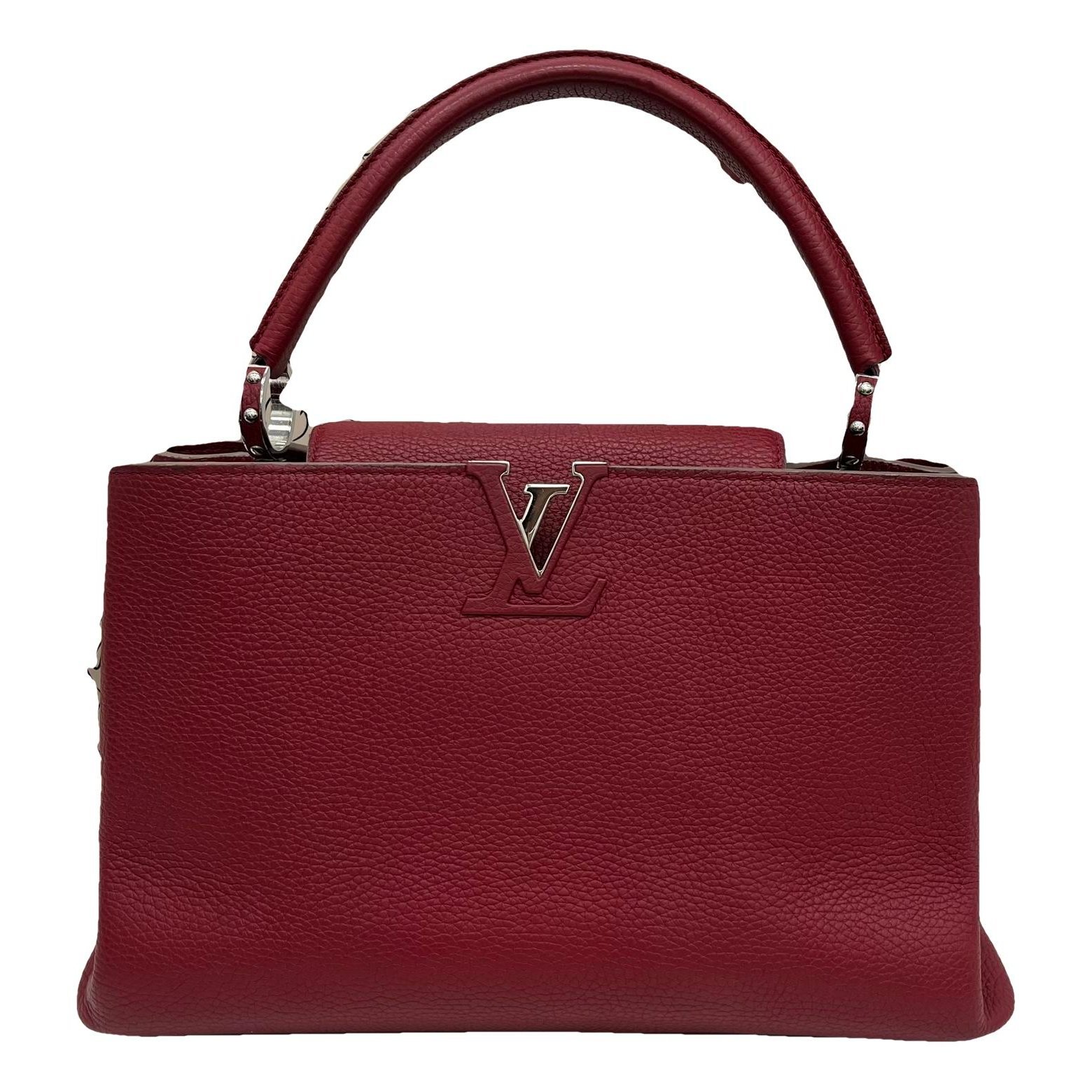 Capucines leather handbag