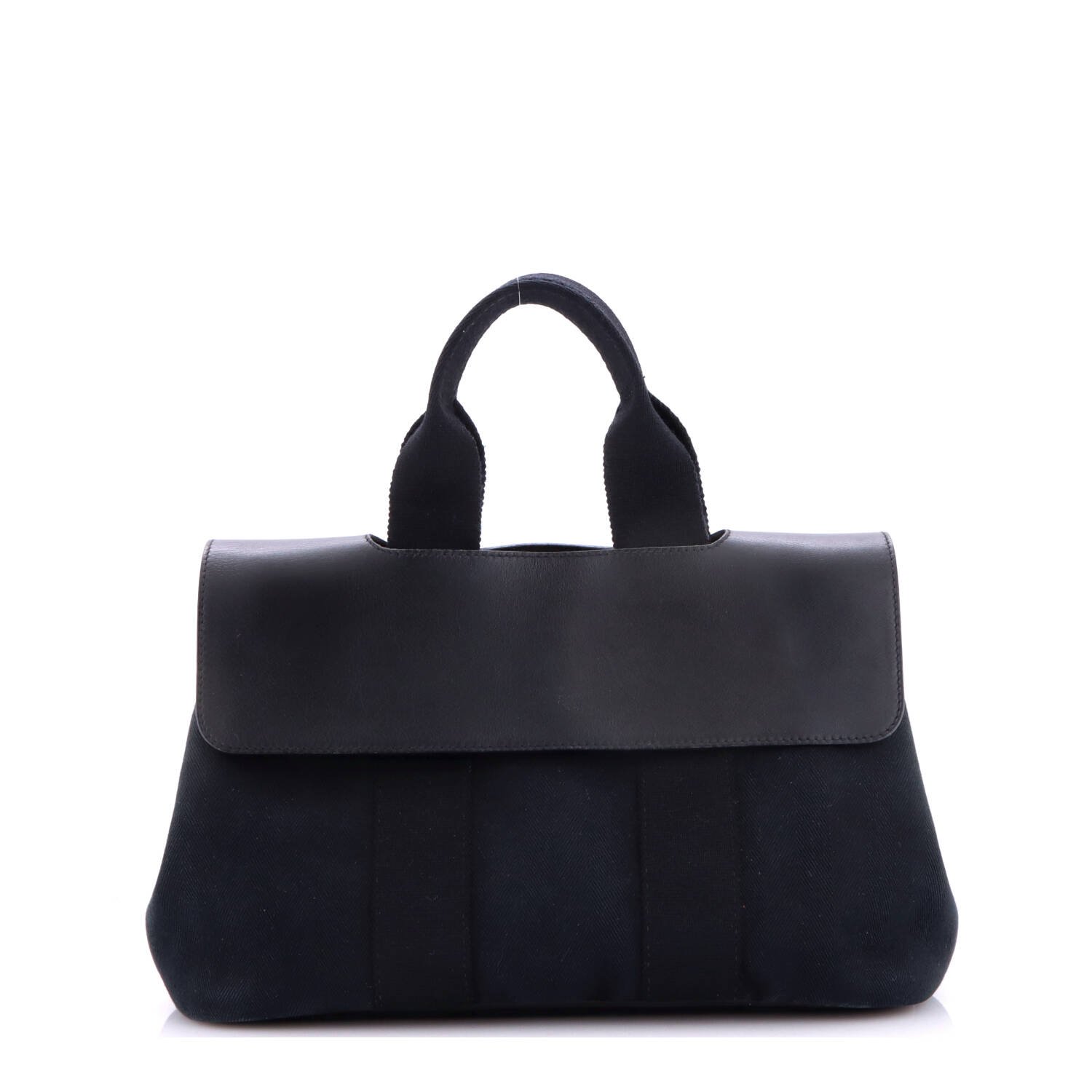 Hermes Valparaiso Bag Toile and Leather PM