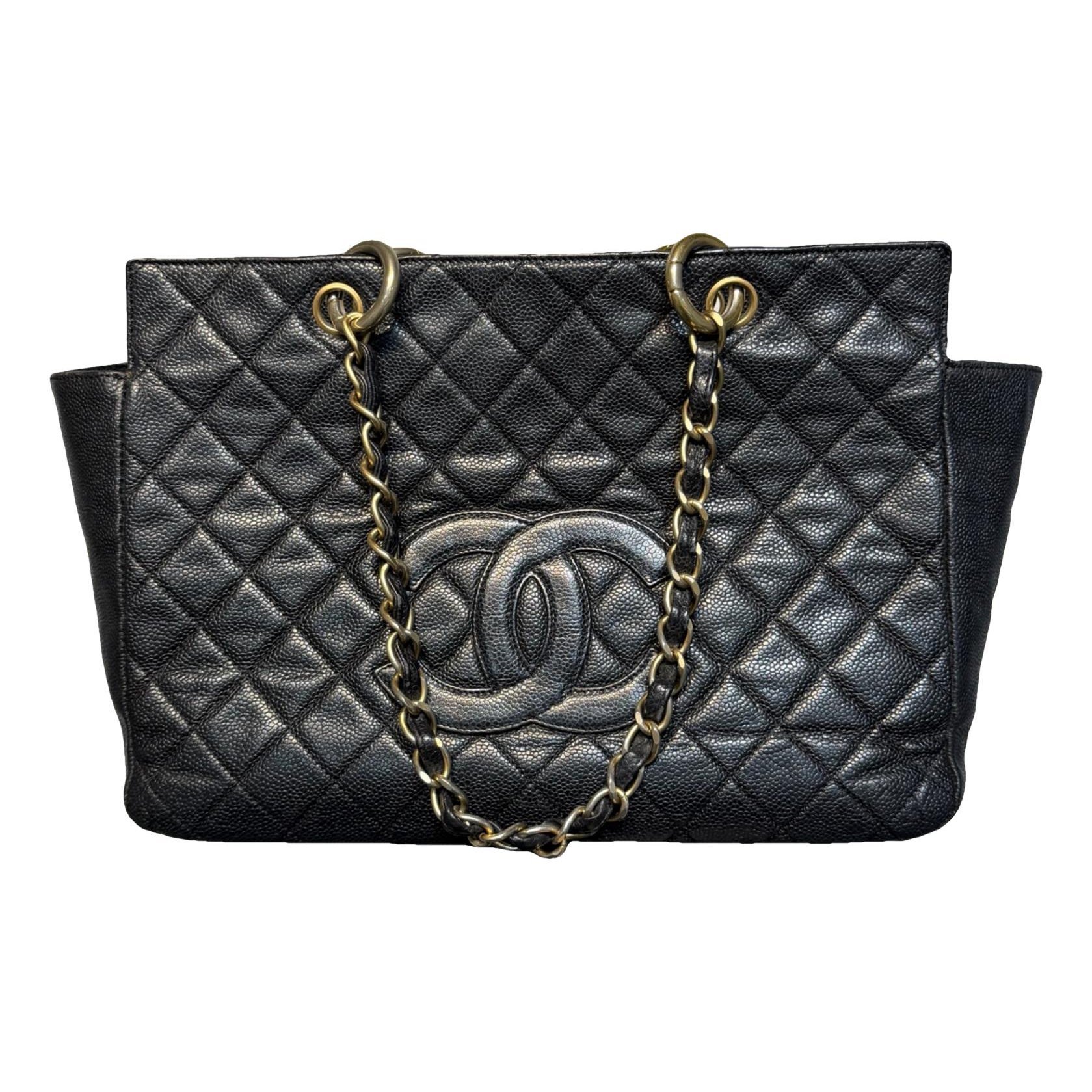 Leather tote