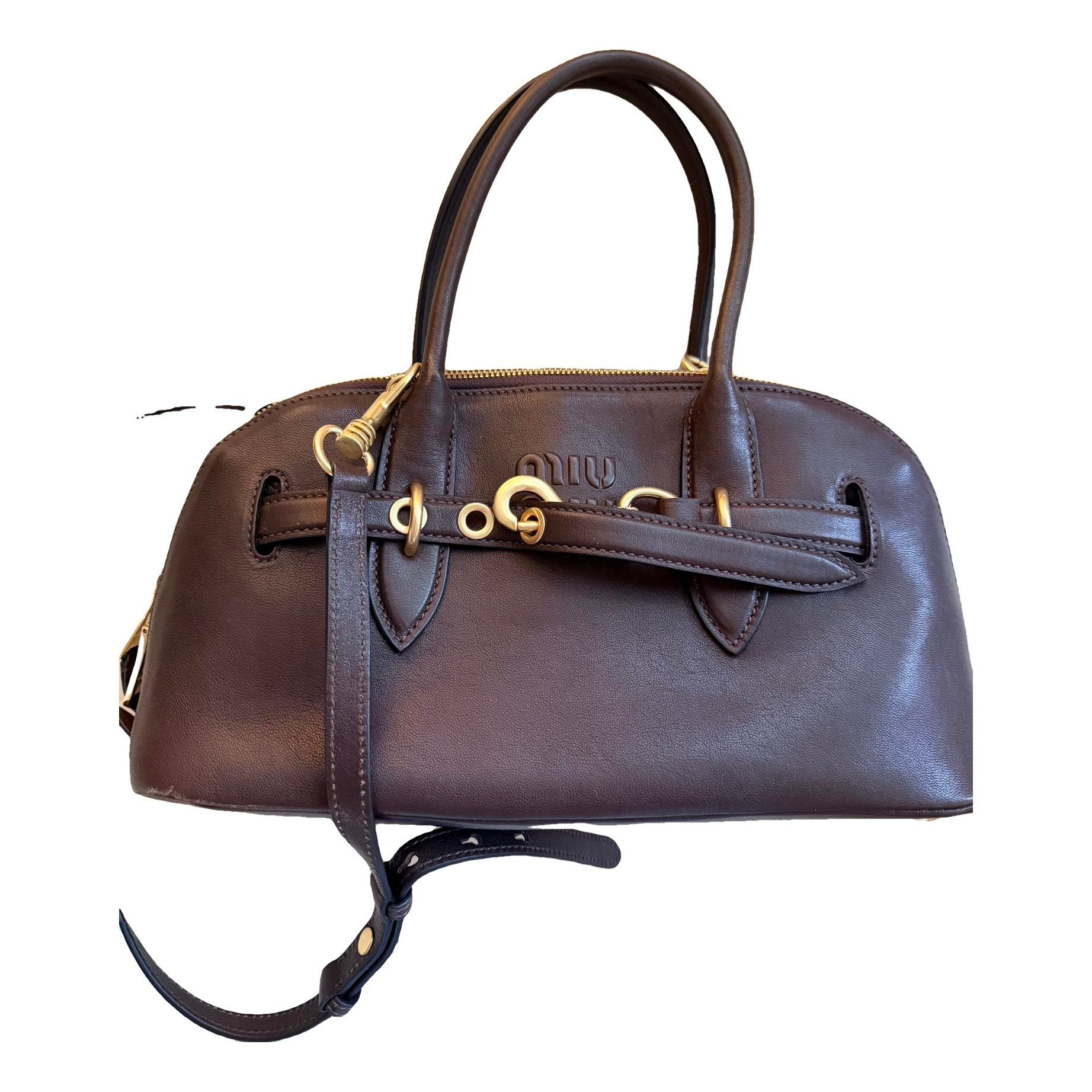 Aventure leather handbag