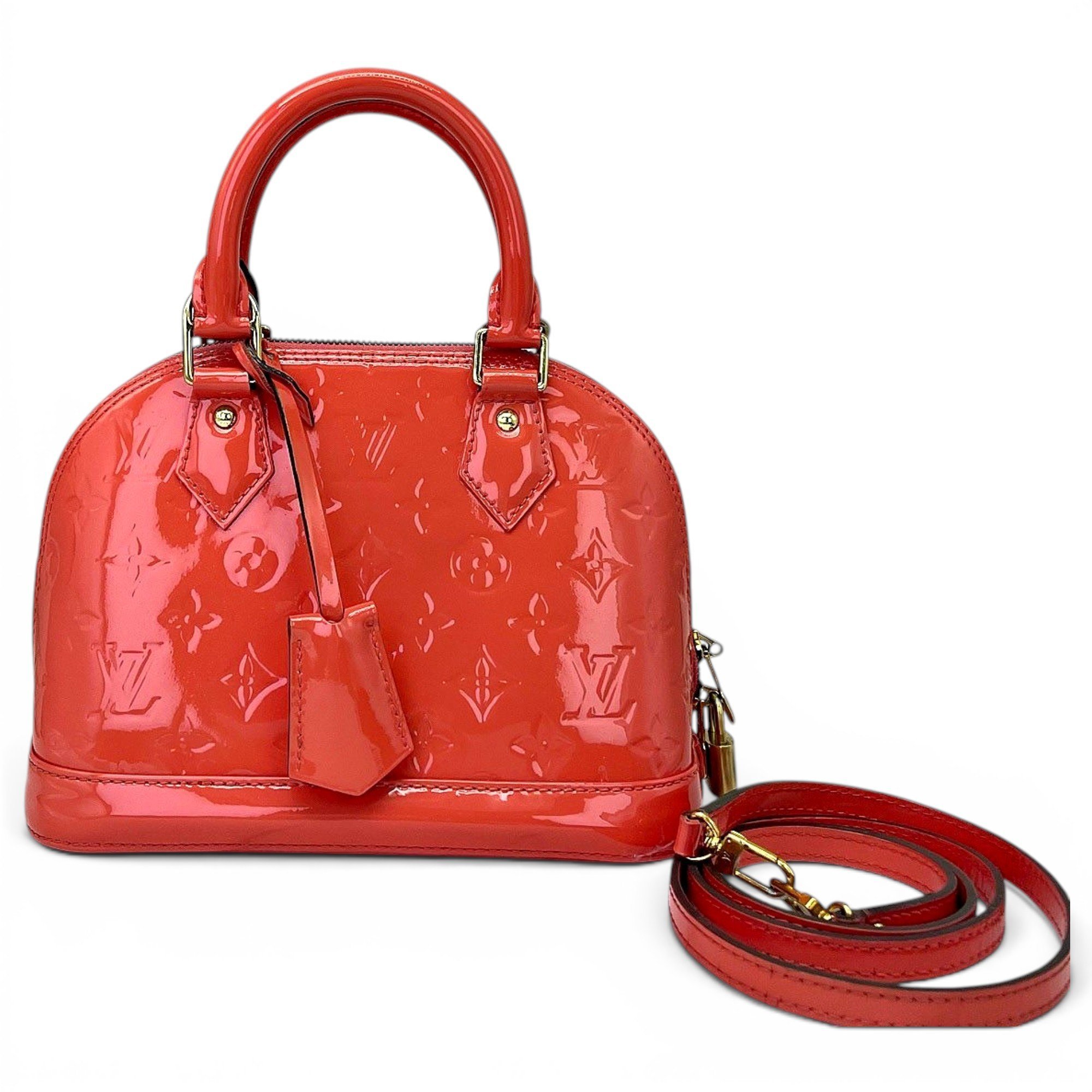 Alma BB patent leather handbag