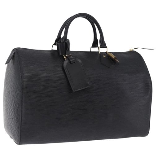 Speedy leather handbag