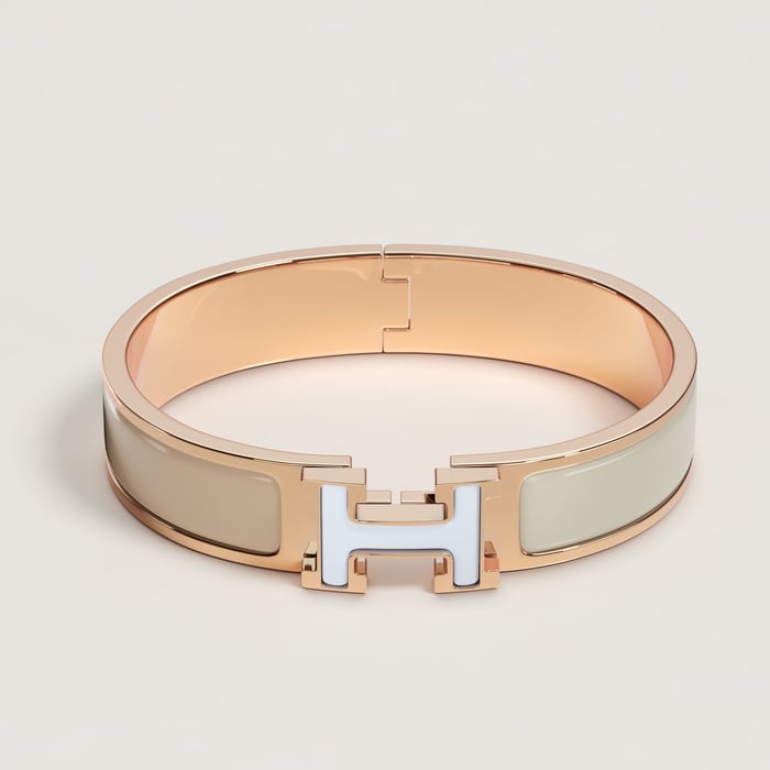 Système Clic H Color Block Bracelet