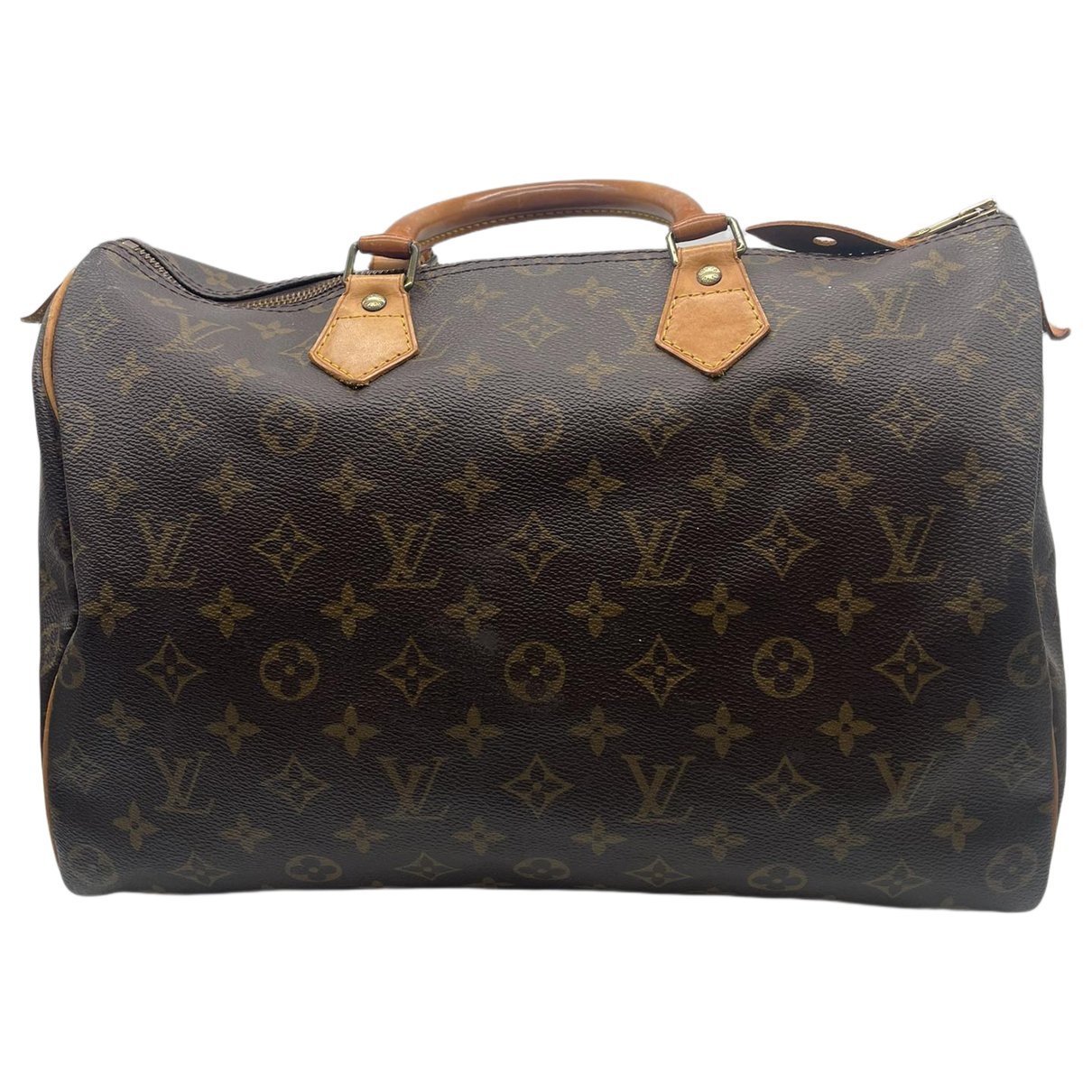 Speedy leather handbag