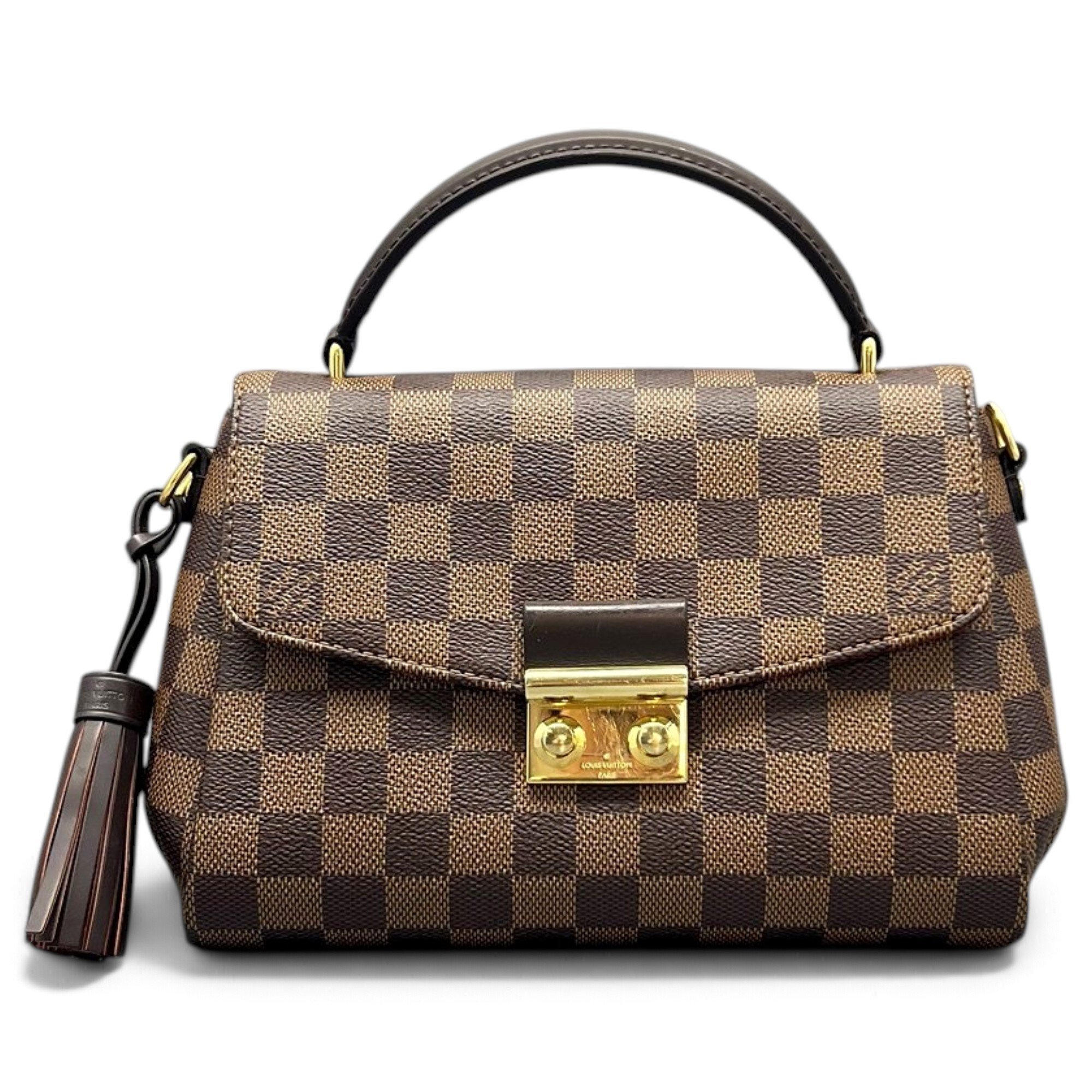 Croisette leather handbag
