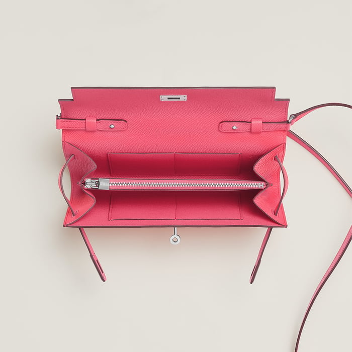 Rose Azalée Kelly Classique to Go Wallet