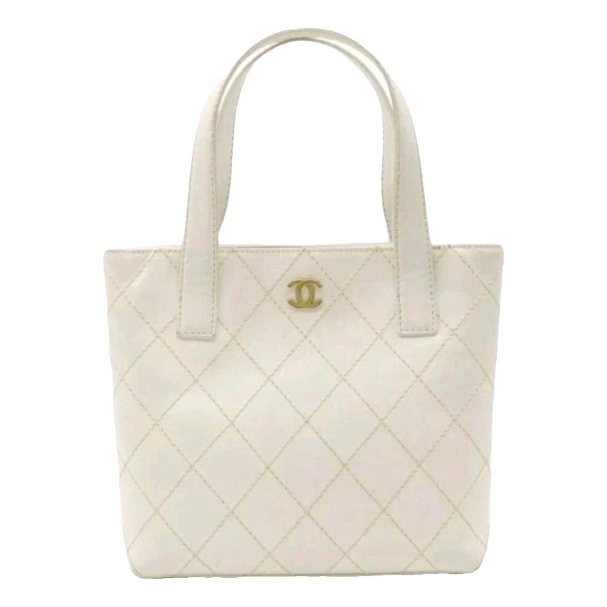 Leather tote