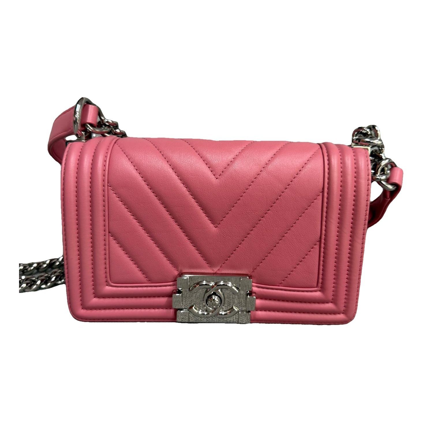 Boy leather crossbody bag