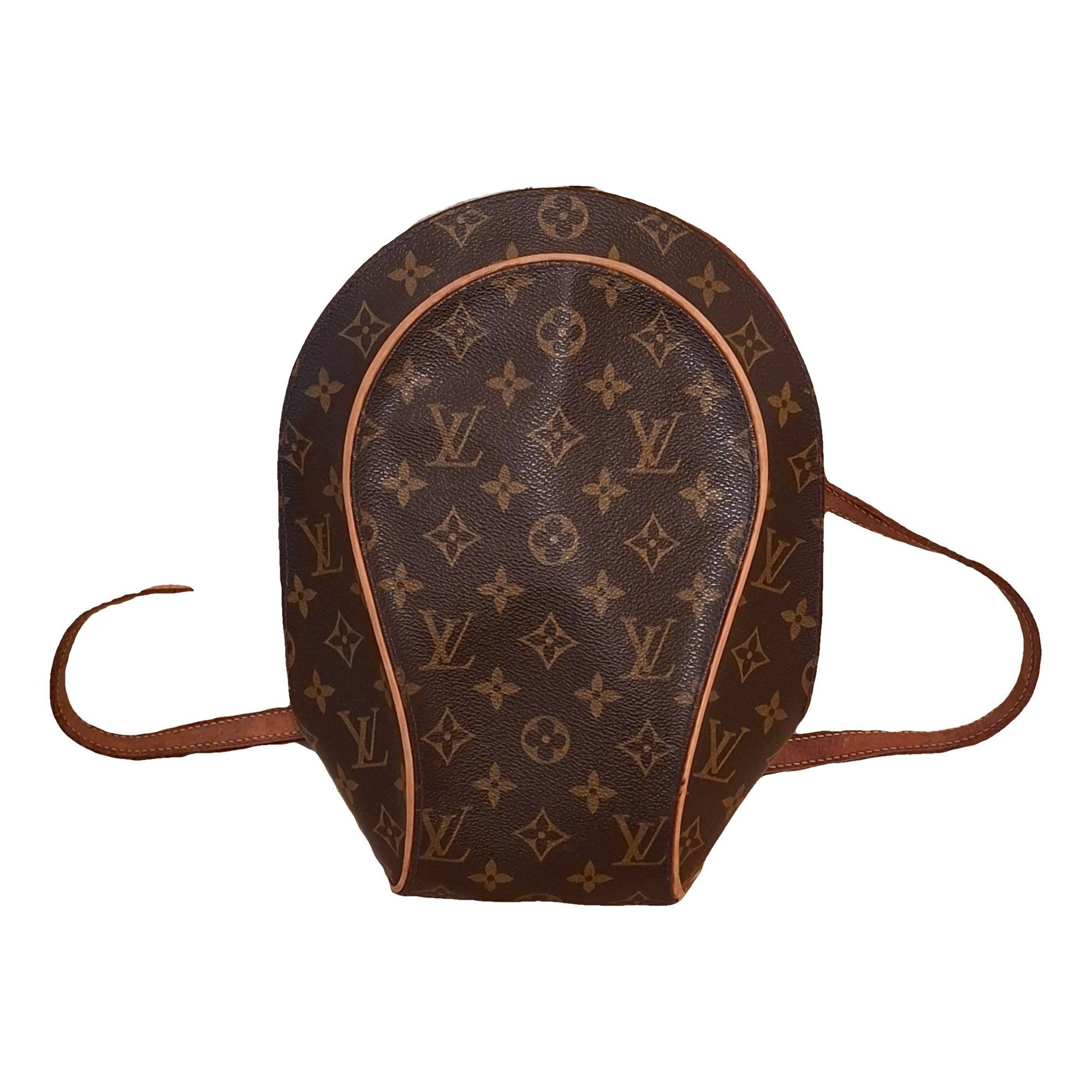 Ellipse leather backpack