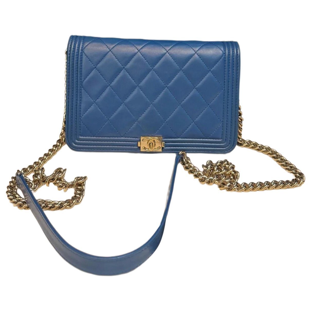 Boy leather crossbody bag
