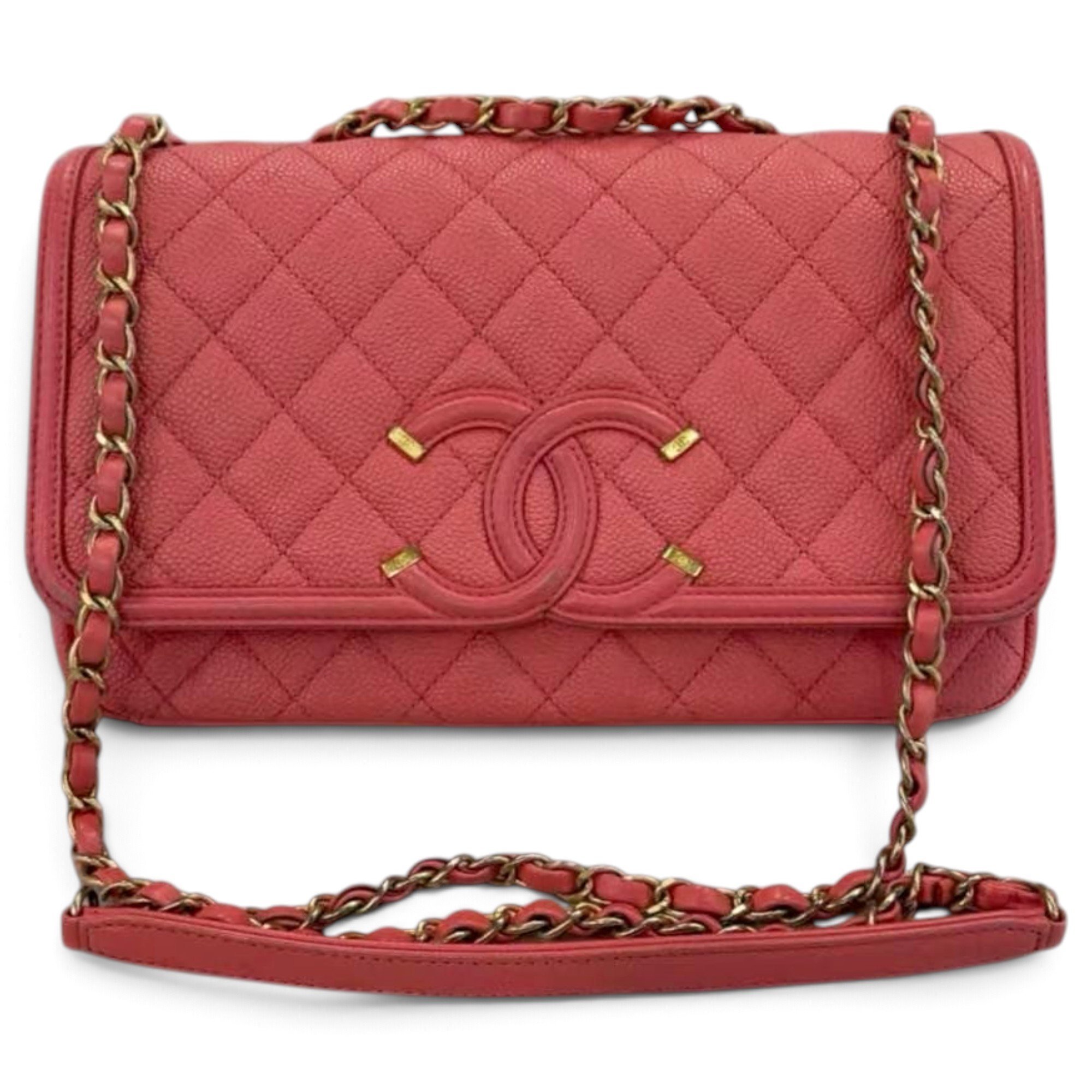 Leather handbag