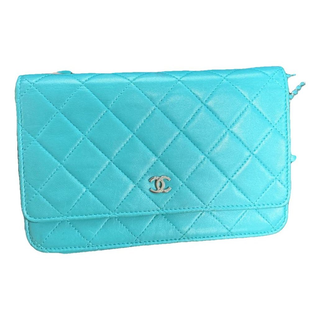 Wallet On Chain Timeless/Classique leather crossbody bag