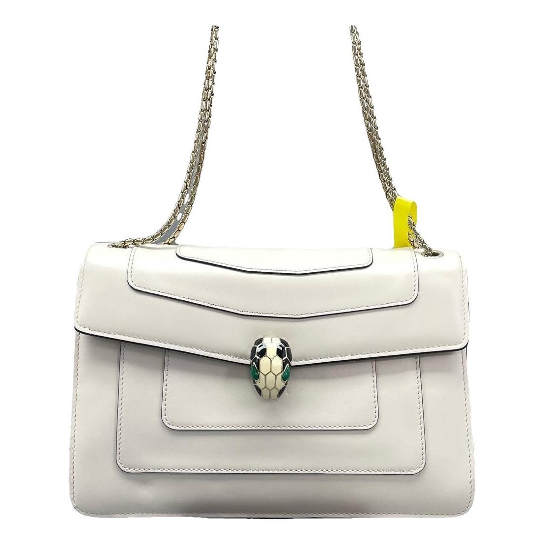 Serpenti leather handbag