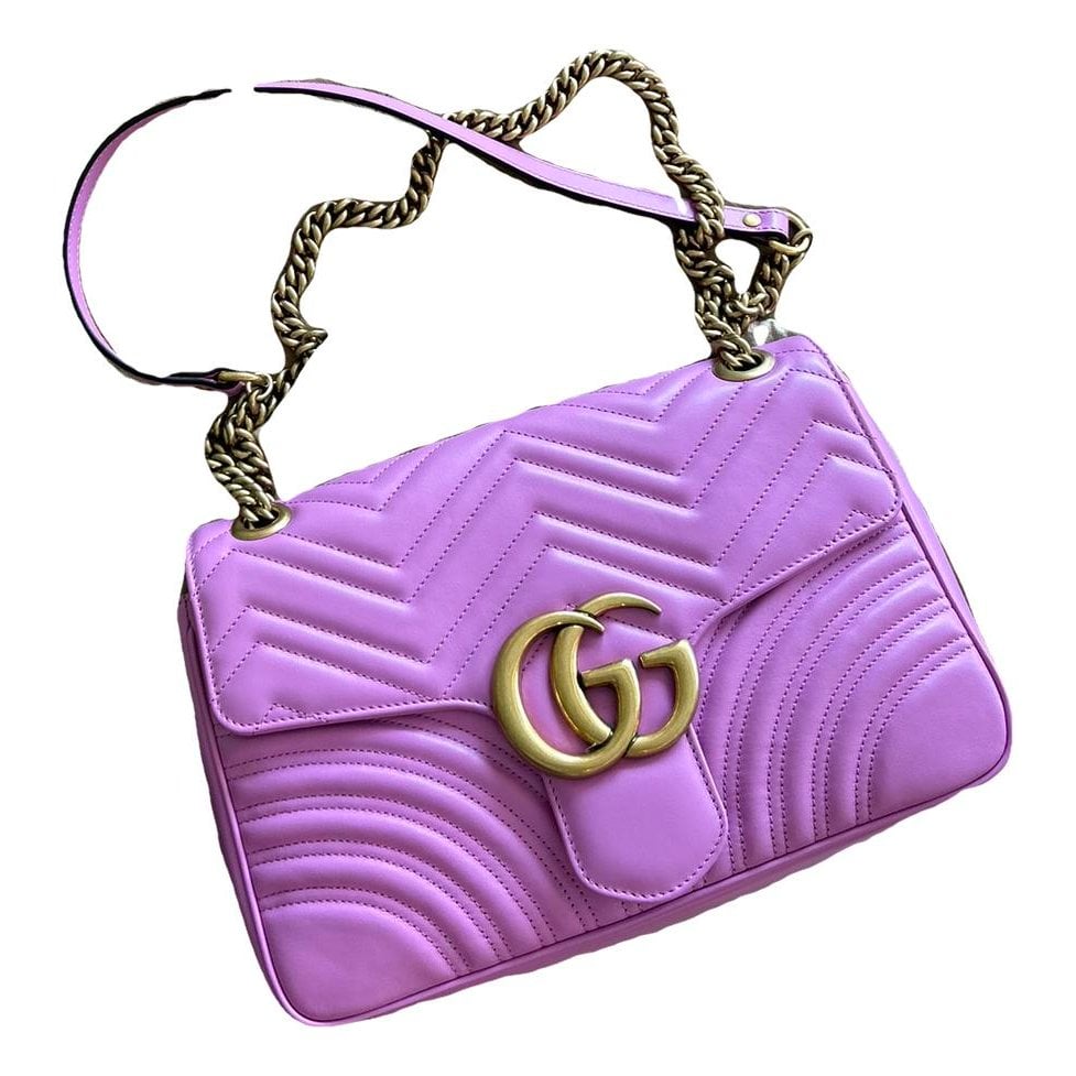 Marmont leather clutch bag