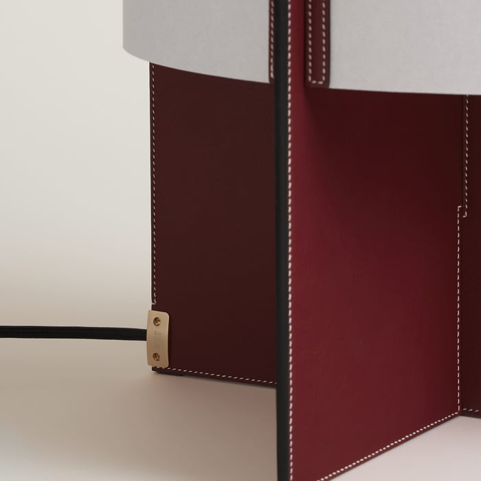 Rouge H Sarazine Table Lamp, Large Model