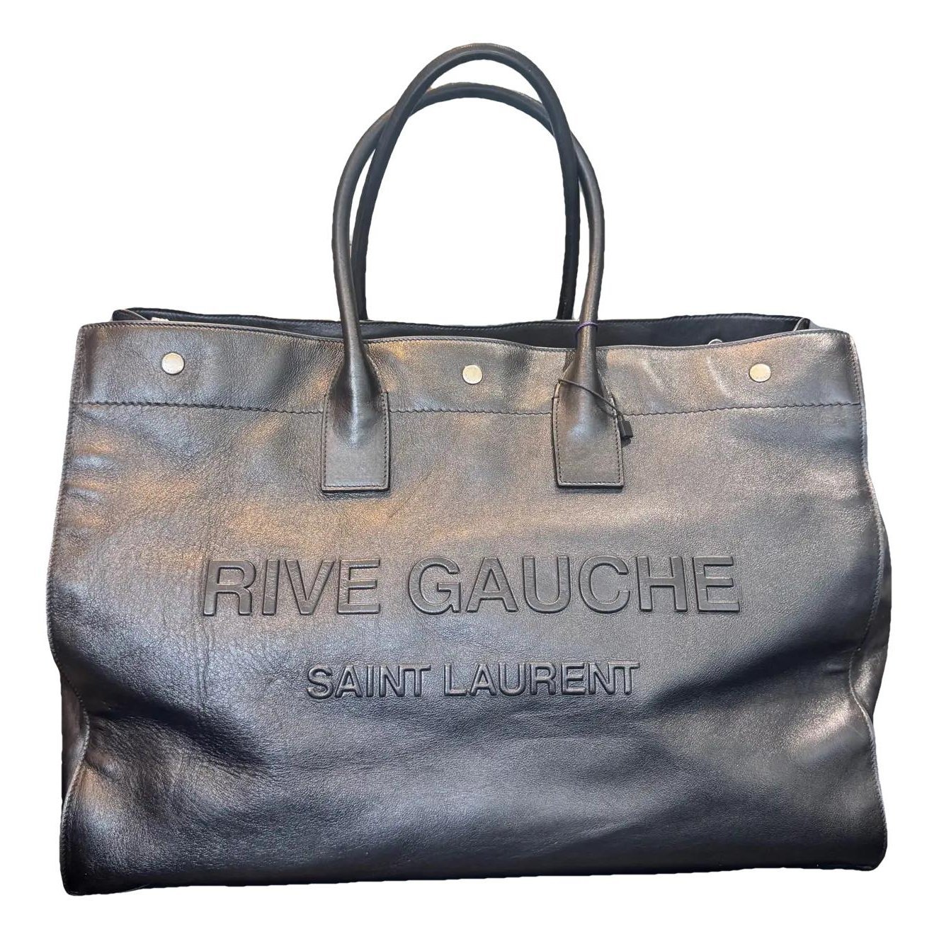 Rive Gauche leather handbag