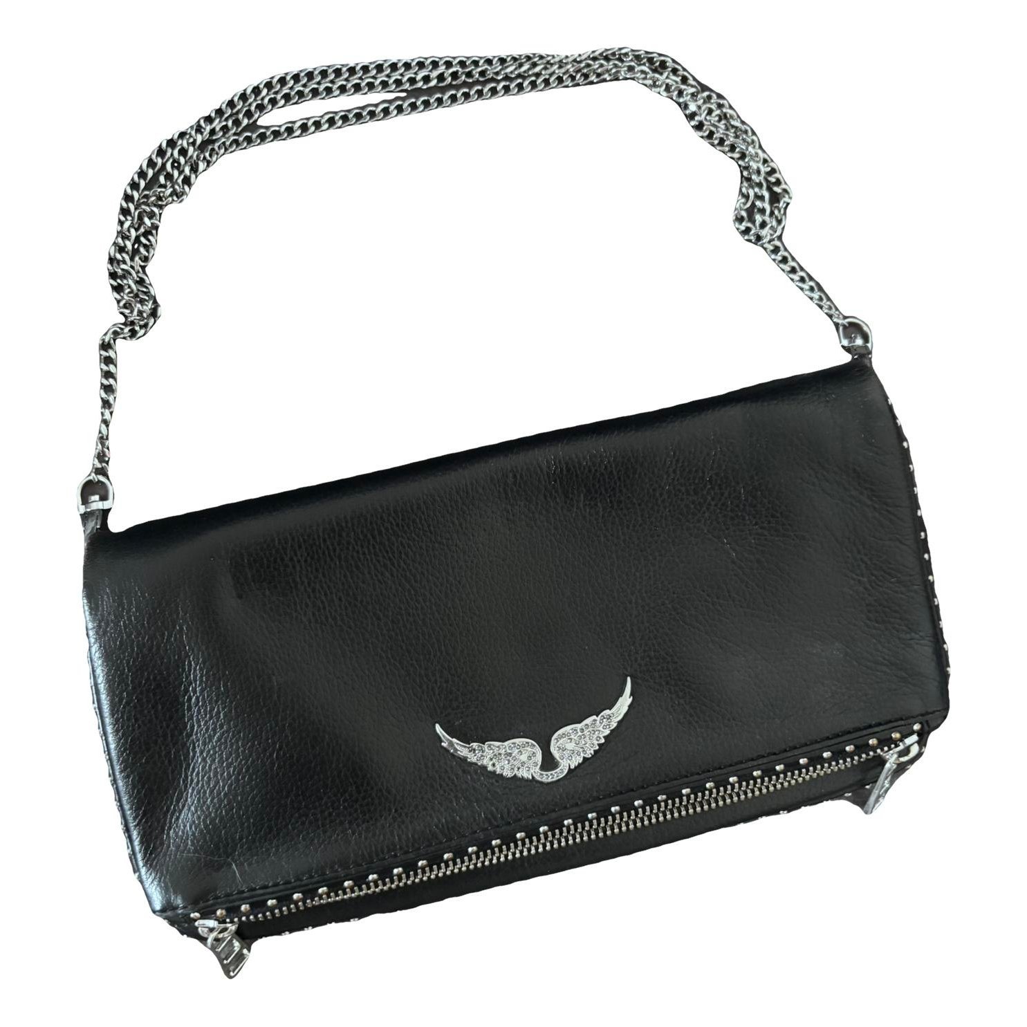 Rock patent leather crossbody bag