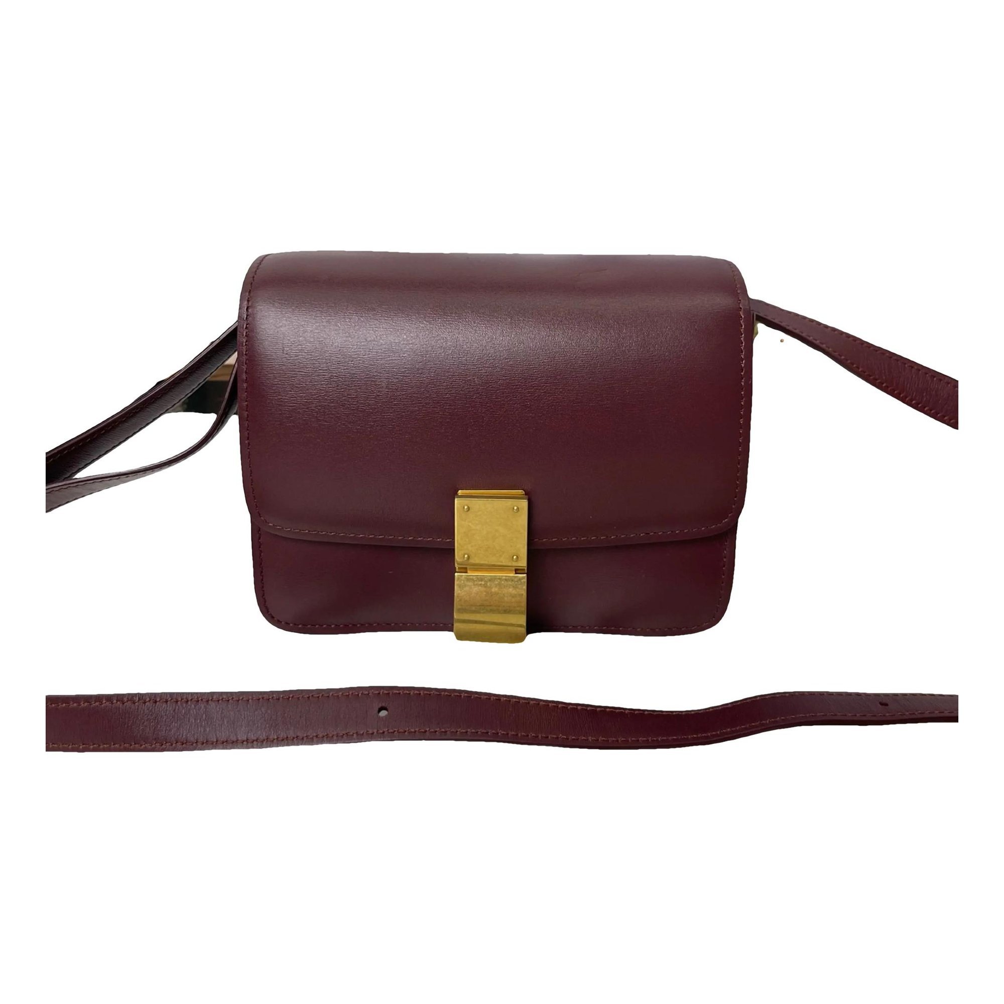 Classic leather handbag