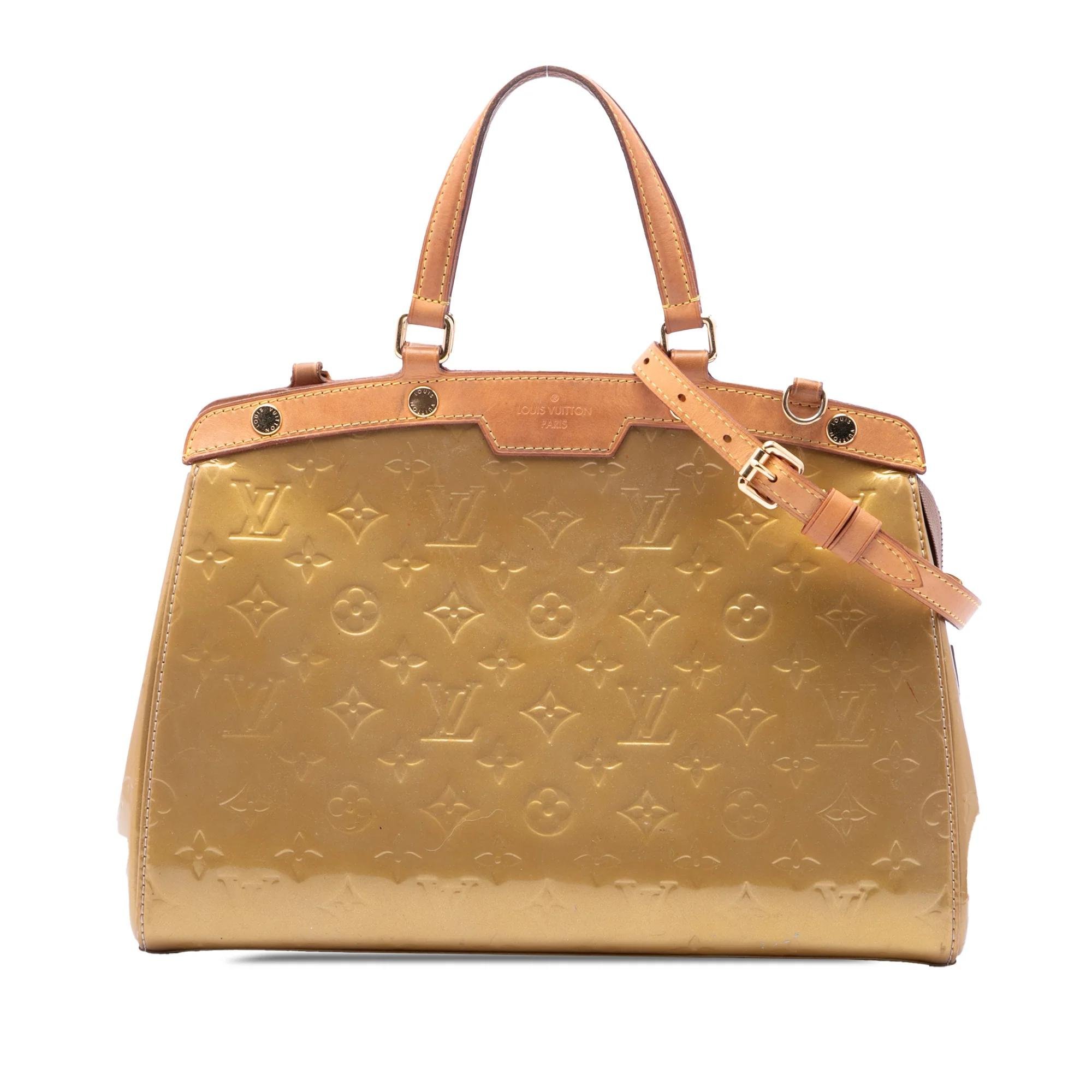Bréa leather satchel